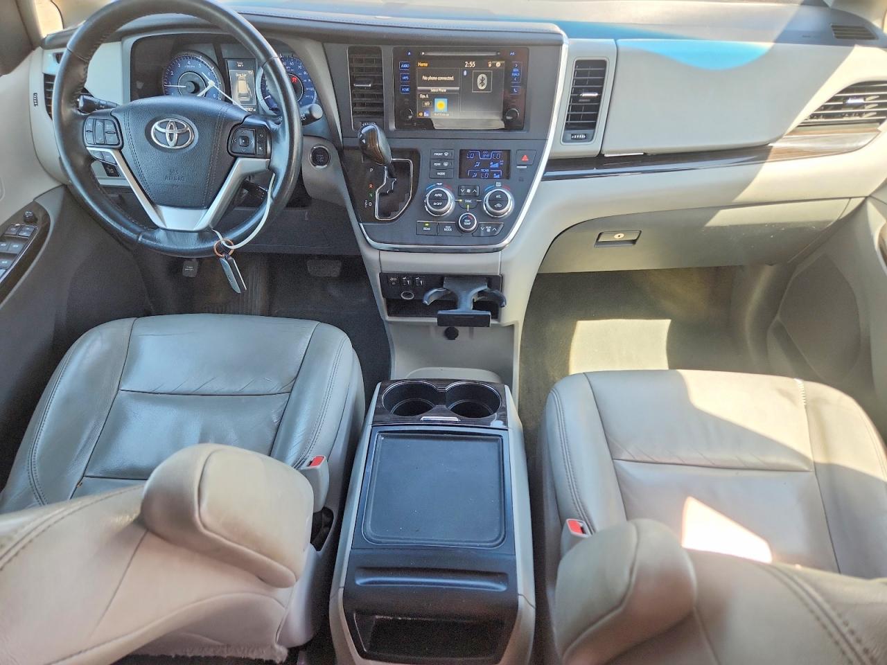 2015 Toyota Sienna Black vin: 5TDYK3DC4FS561147