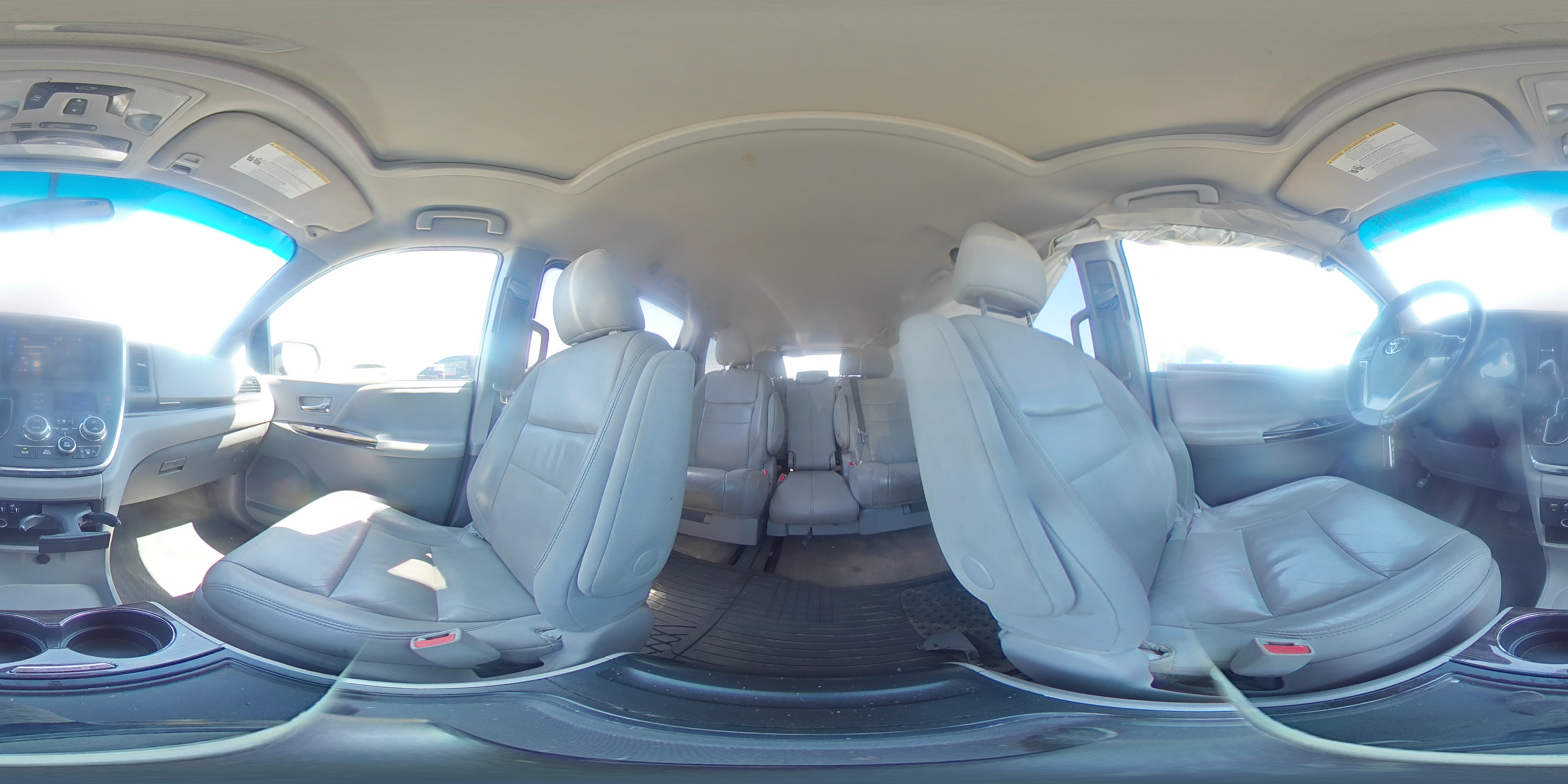 2015 Toyota Sienna Black vin: 5TDYK3DC4FS561147