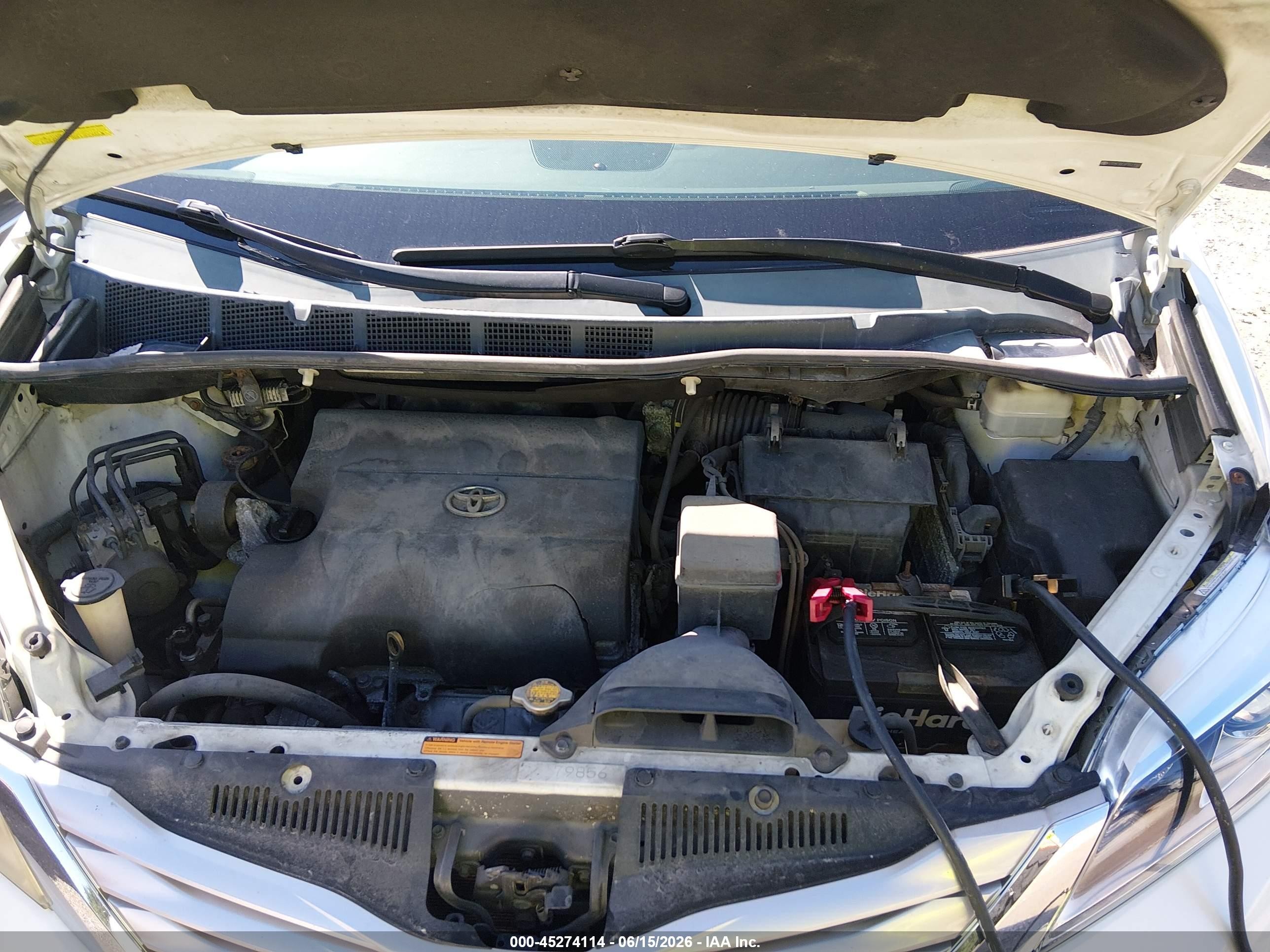 2015 Toyota Sienna Limited Premium 7 Passenger White vin: 5TDYK3DC4FS571080