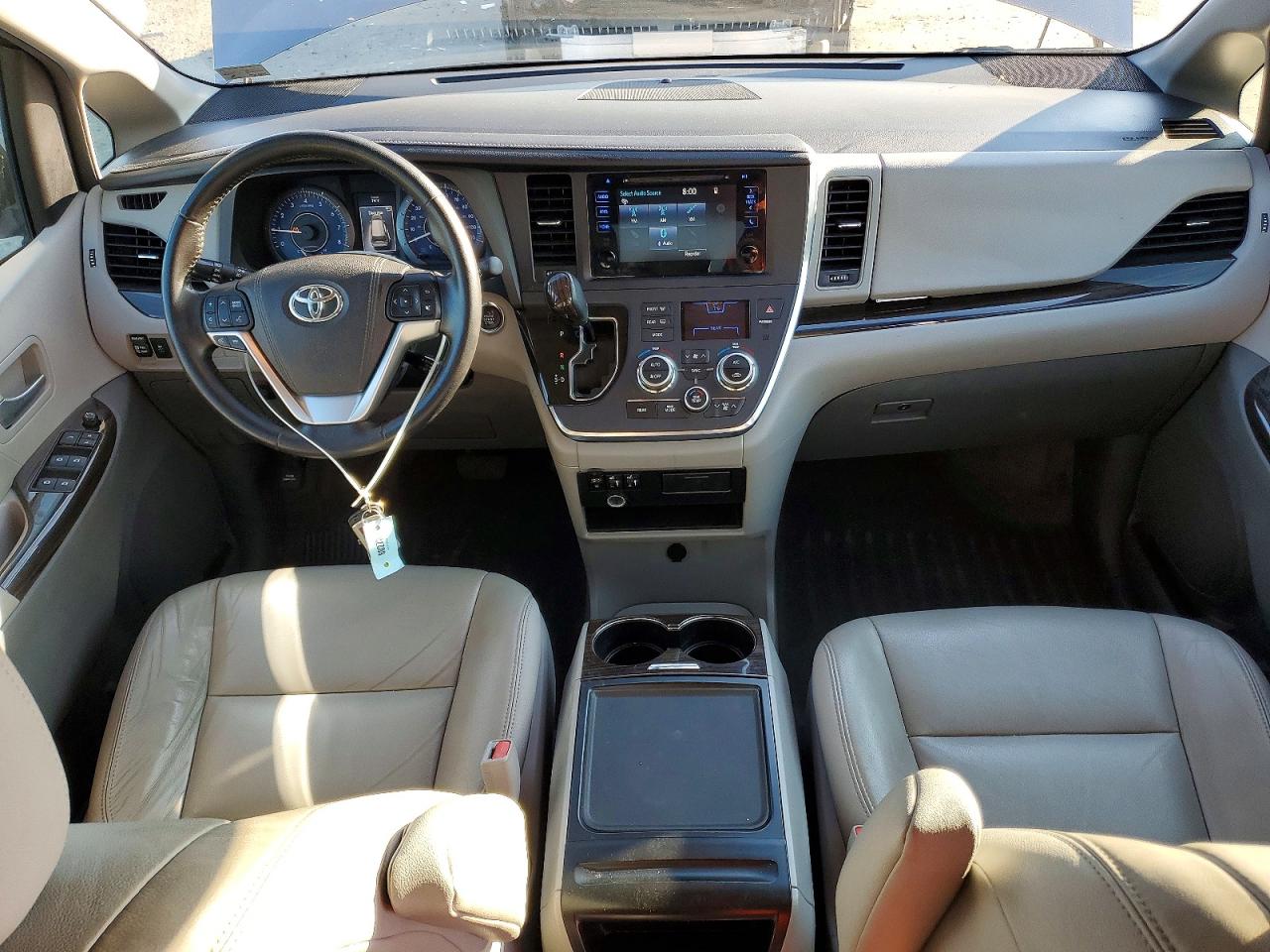 2015 Toyota Sienna Xle 8-passenger Gray vin: 5TDYK3DC4FS572181