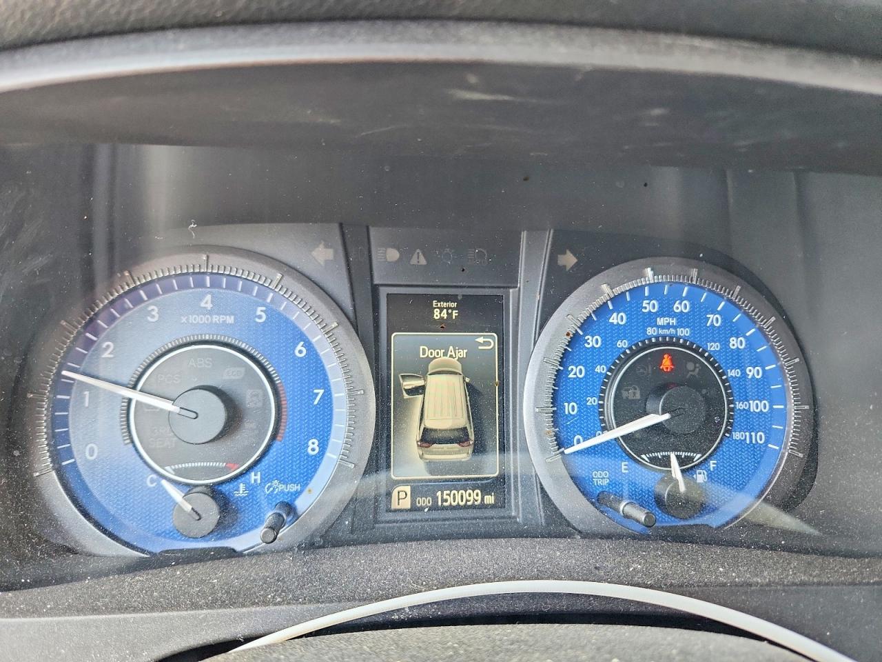 2015 Toyota Sienna Xle 8-passenger Blue vin: 5TDYK3DC4FS630578