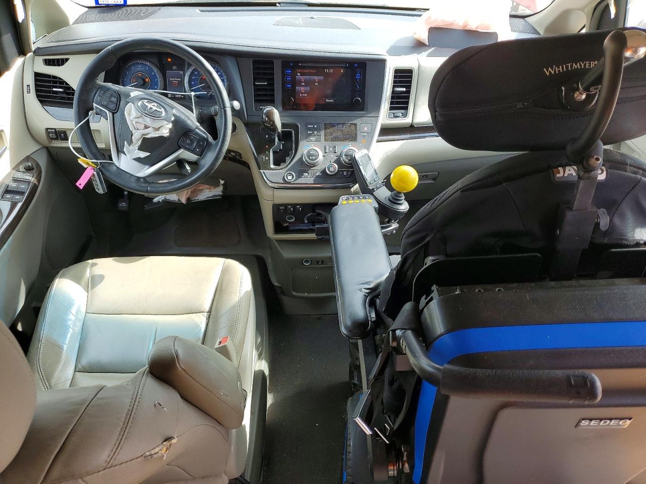 2016 Toyota Sienna Xle Бордовый vin: 5TDYK3DC4GS703112