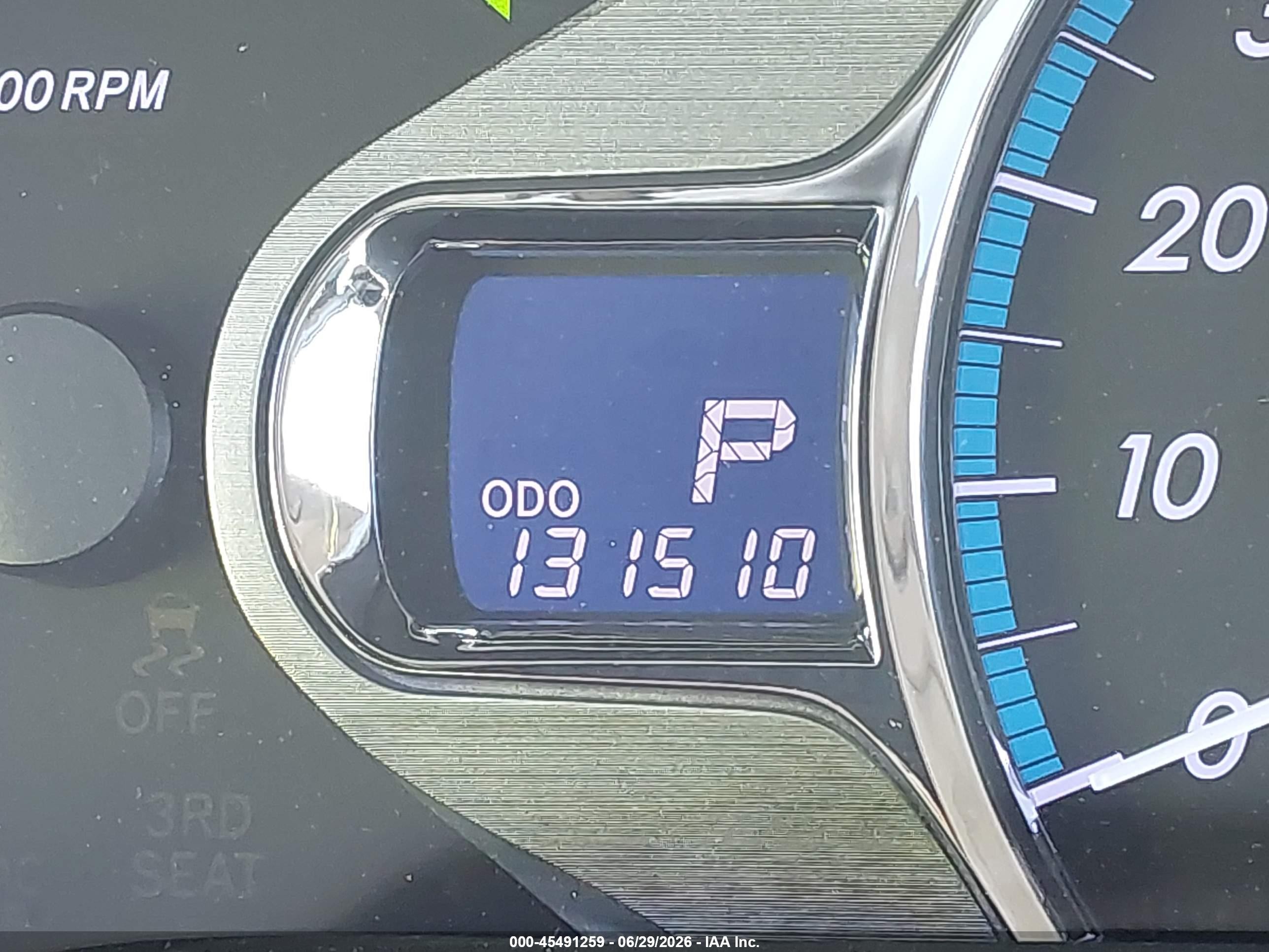 2012 Toyota Sienna Xle V6 8 Passenger Серый vin: 5TDYK3DC5CS205642