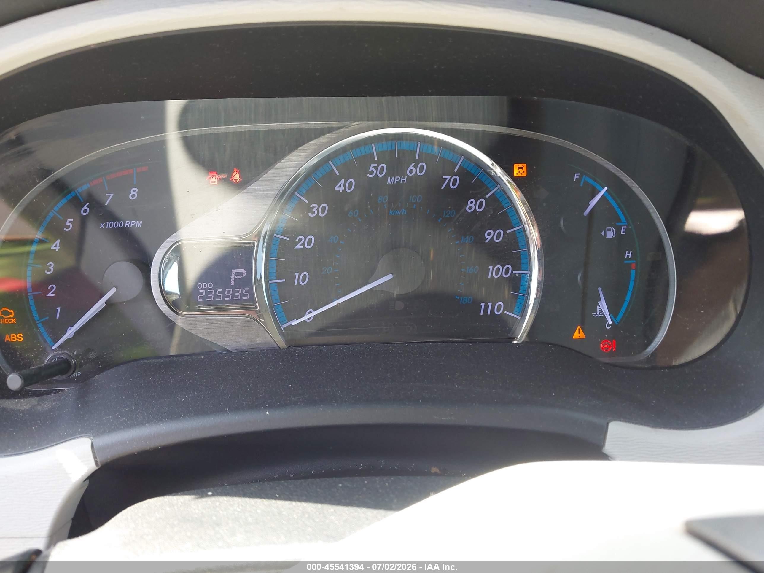 2012 Toyota Sienna Xle V6 8 Passenger Gray vin: 5TDYK3DC5CS210338