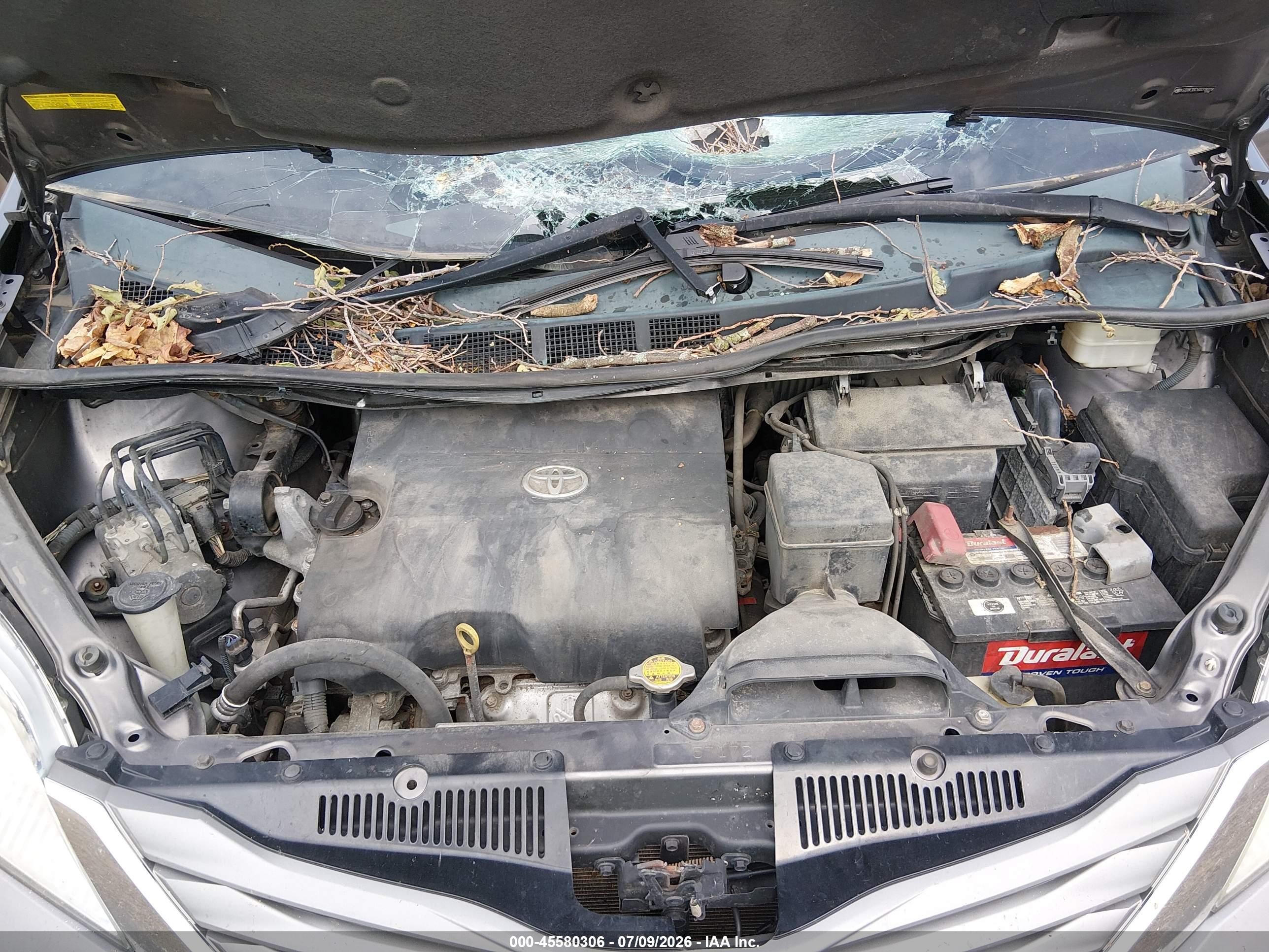 2013 Toyota Sienna Xle V6 8 Passenger Серый vin: 5TDYK3DC5DS318279