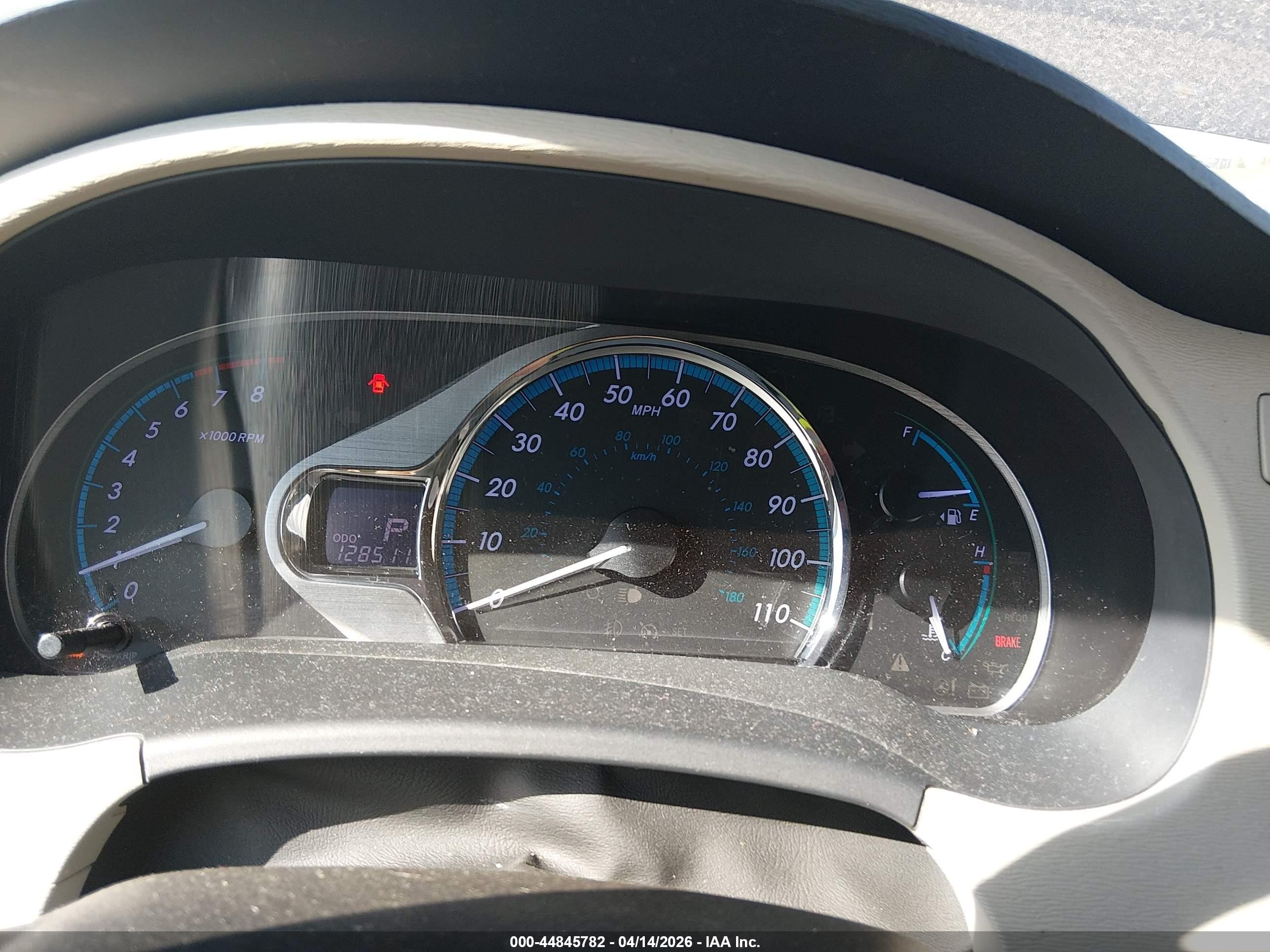 2013 Toyota Sienna Xle V6 8 Passenger Black vin: 5TDYK3DC5DS359575