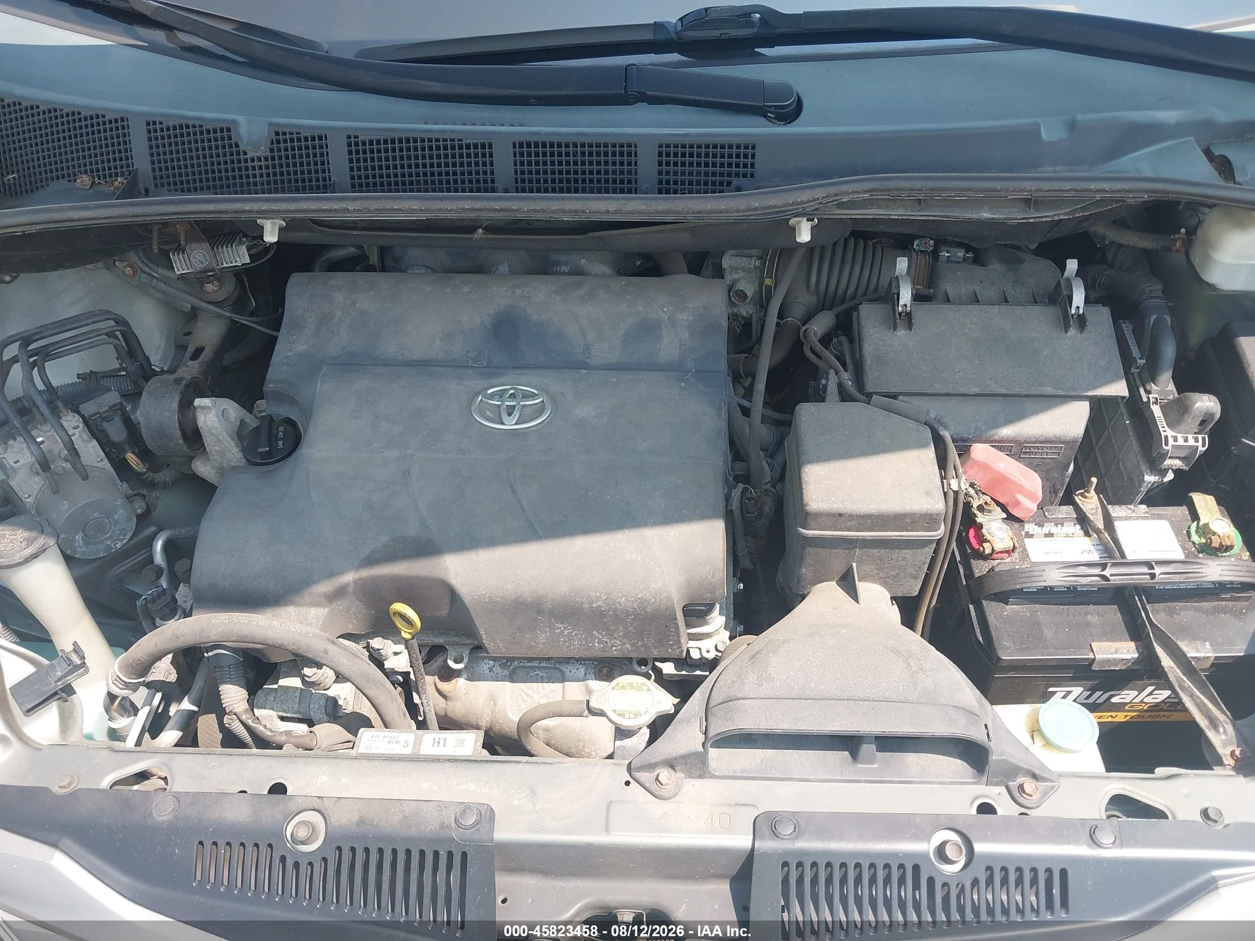 2013 Toyota Sienna Xle V6 8 Passenger Серый vin: 5TDYK3DC5DS373573