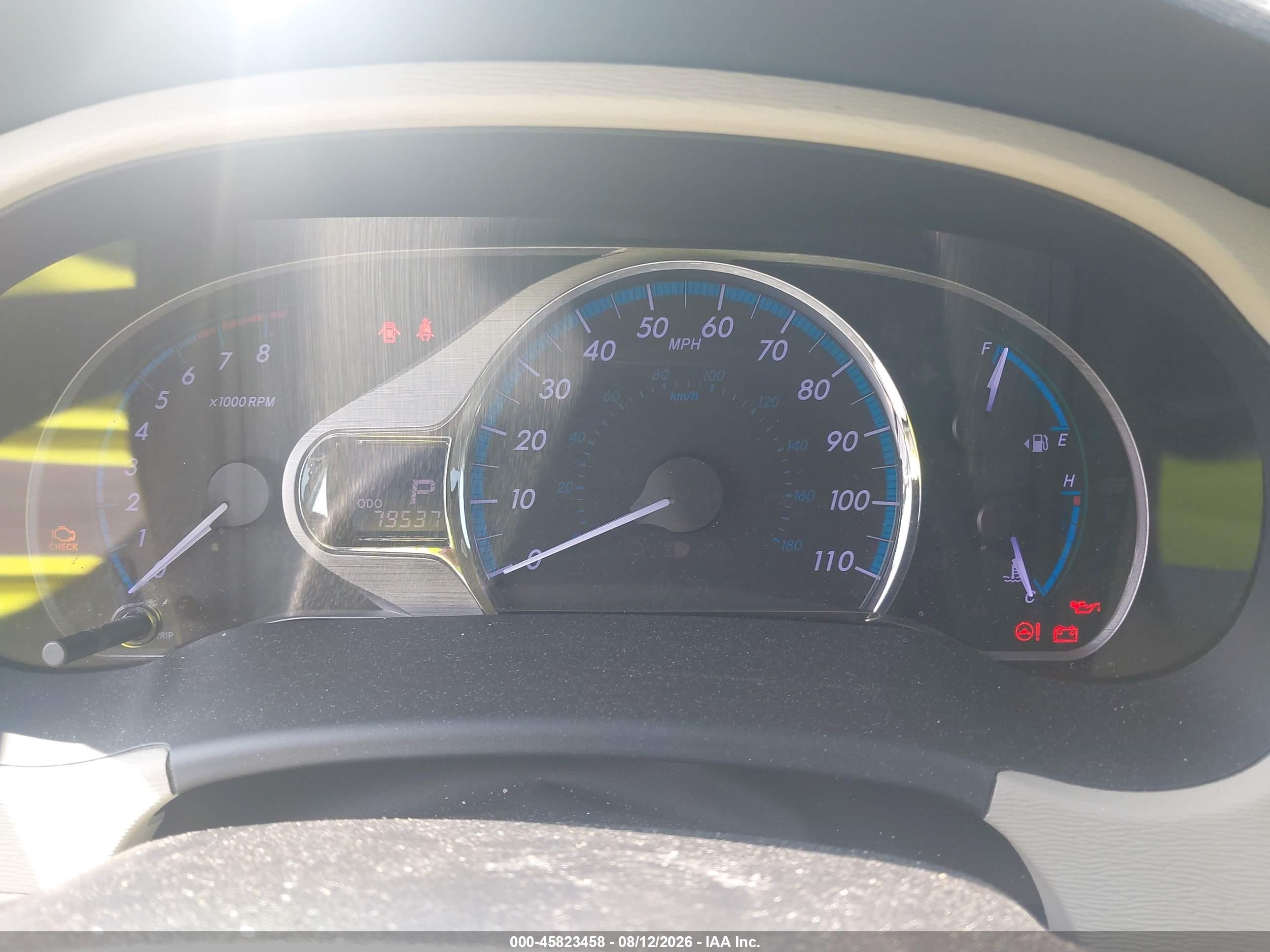 2013 Toyota Sienna Xle V6 8 Passenger Серый vin: 5TDYK3DC5DS373573