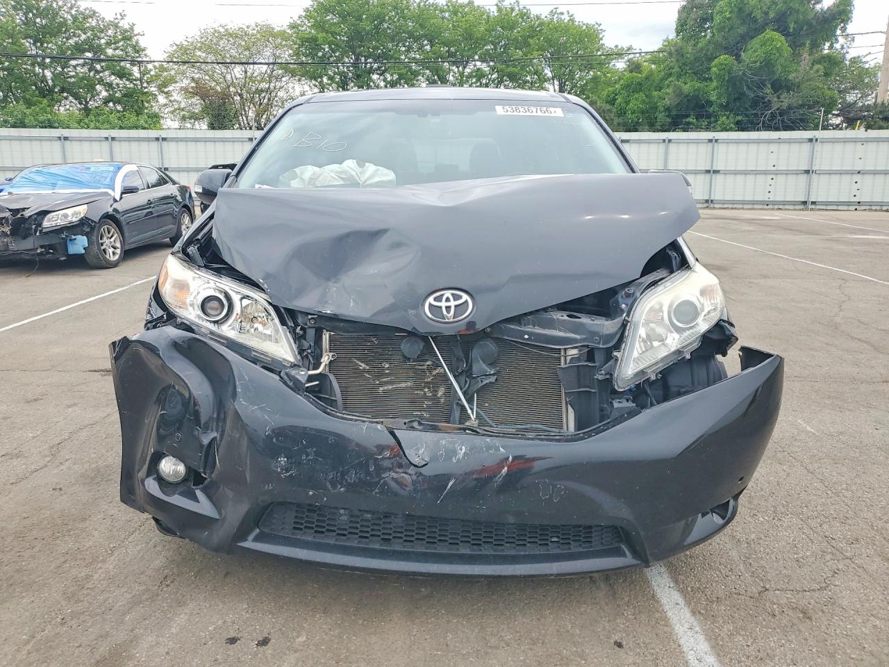 2014 Toyota Sienna Limited 7-passenger Черный vin: 5TDYK3DC5ES430419