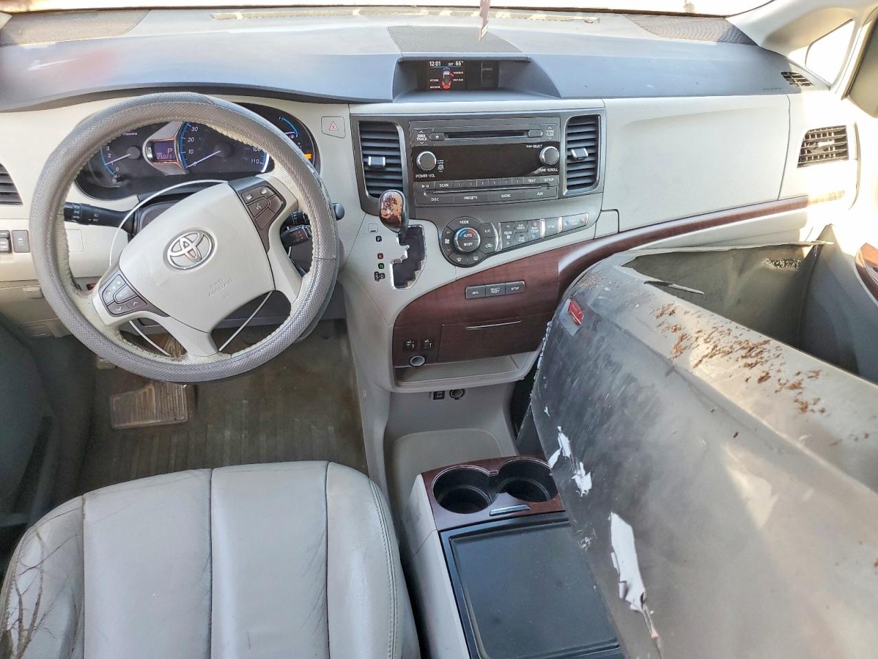 2014 Toyota Sienna Xle 8-passenger Gray vin: 5TDYK3DC5ES513249