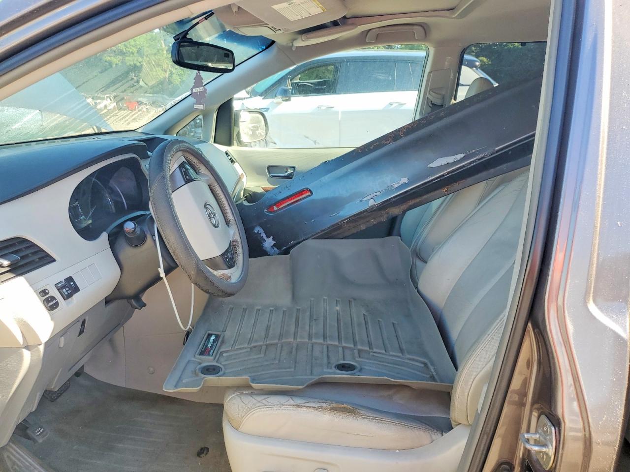 2014 Toyota Sienna Xle 8-passenger Gray vin: 5TDYK3DC5ES513249
