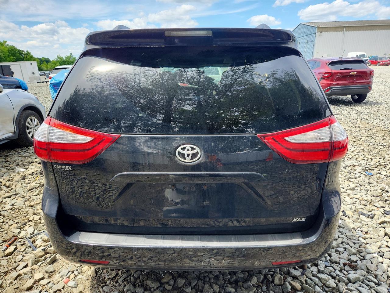 2015 Toyota Sienna Black vin: 5TDYK3DC5FS649835