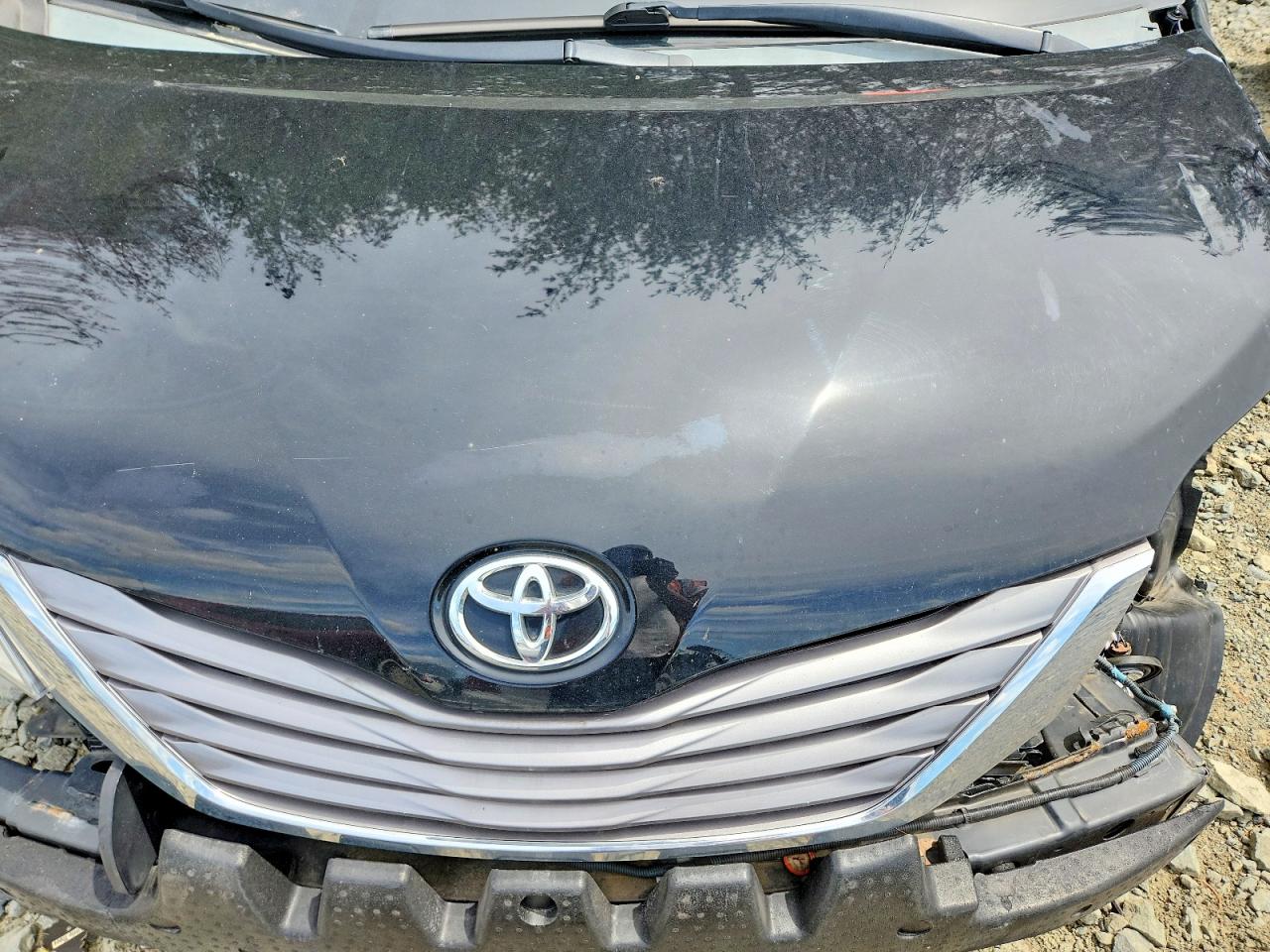 2015 Toyota Sienna Black vin: 5TDYK3DC5FS649835