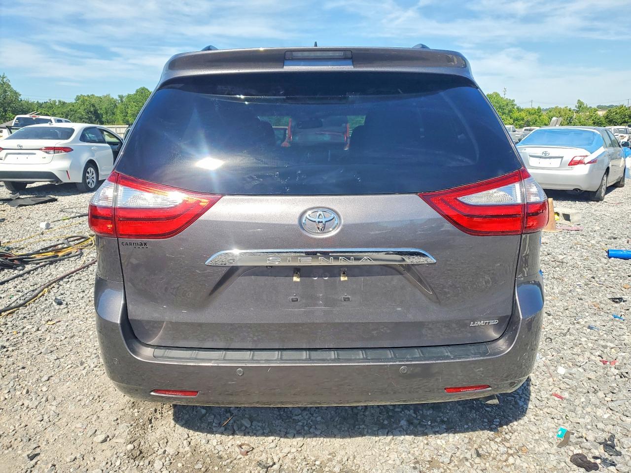 2015 Toyota Sienna Limited Premium 7-passenger Gray vin: 5TDYK3DC5FS666084
