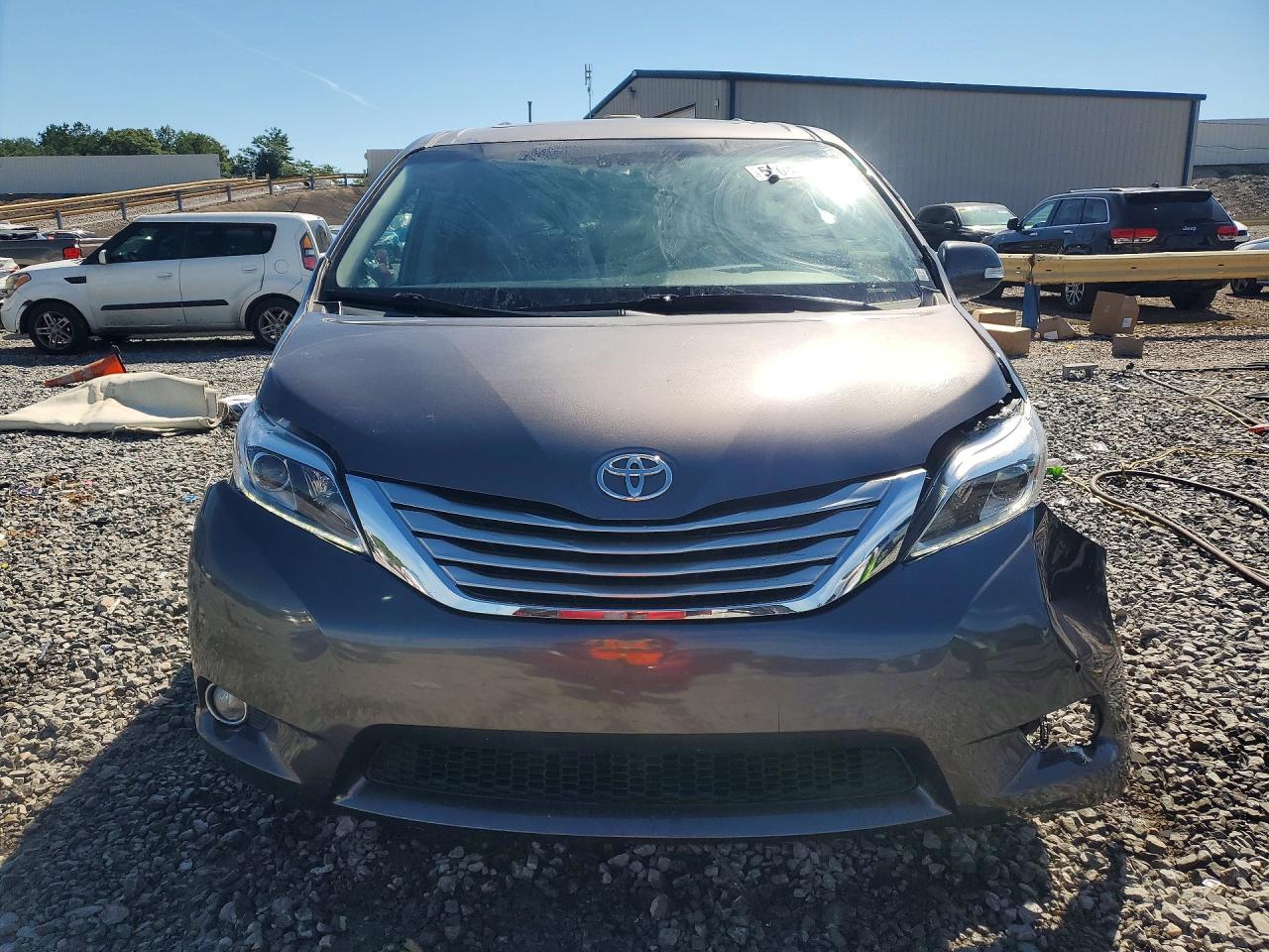 2015 Toyota Sienna Limited Premium 7-passenger Gray vin: 5TDYK3DC5FS666084