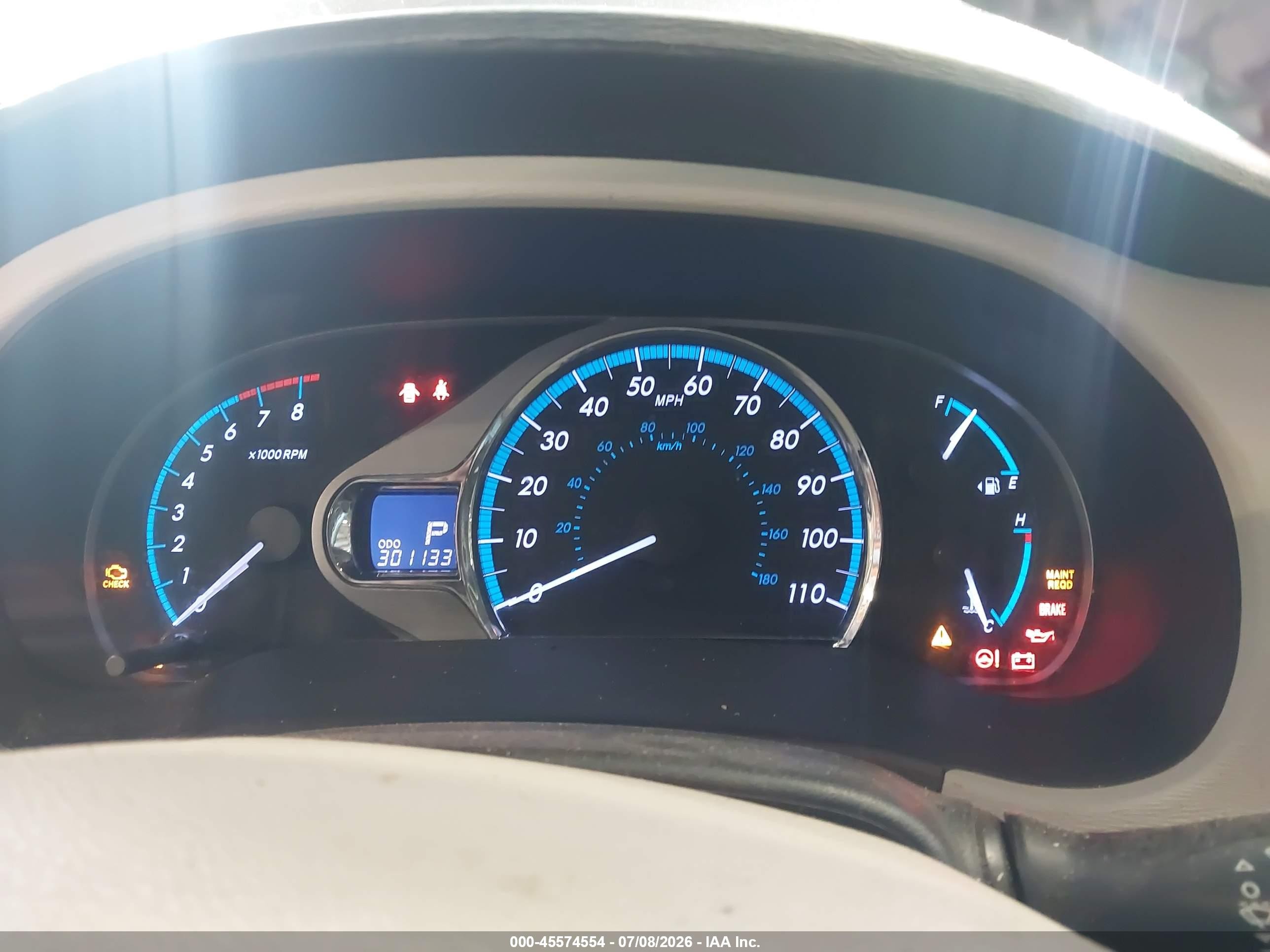 2011 Toyota Sienna Xle V6 Gray vin: 5TDYK3DC6BS007067
