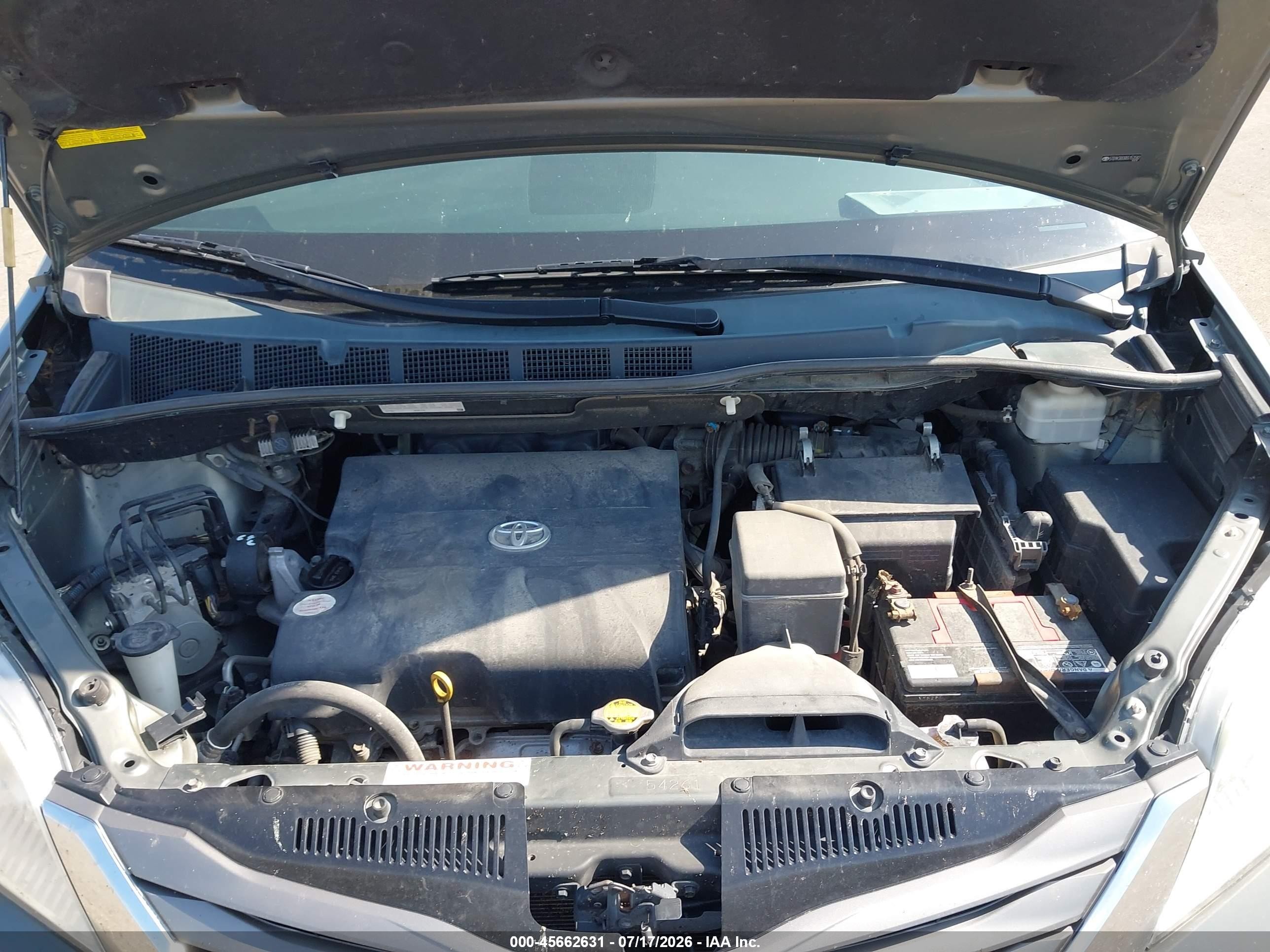 2011 Toyota Sienna Xle V6 Серый vin: 5TDYK3DC6BS153582