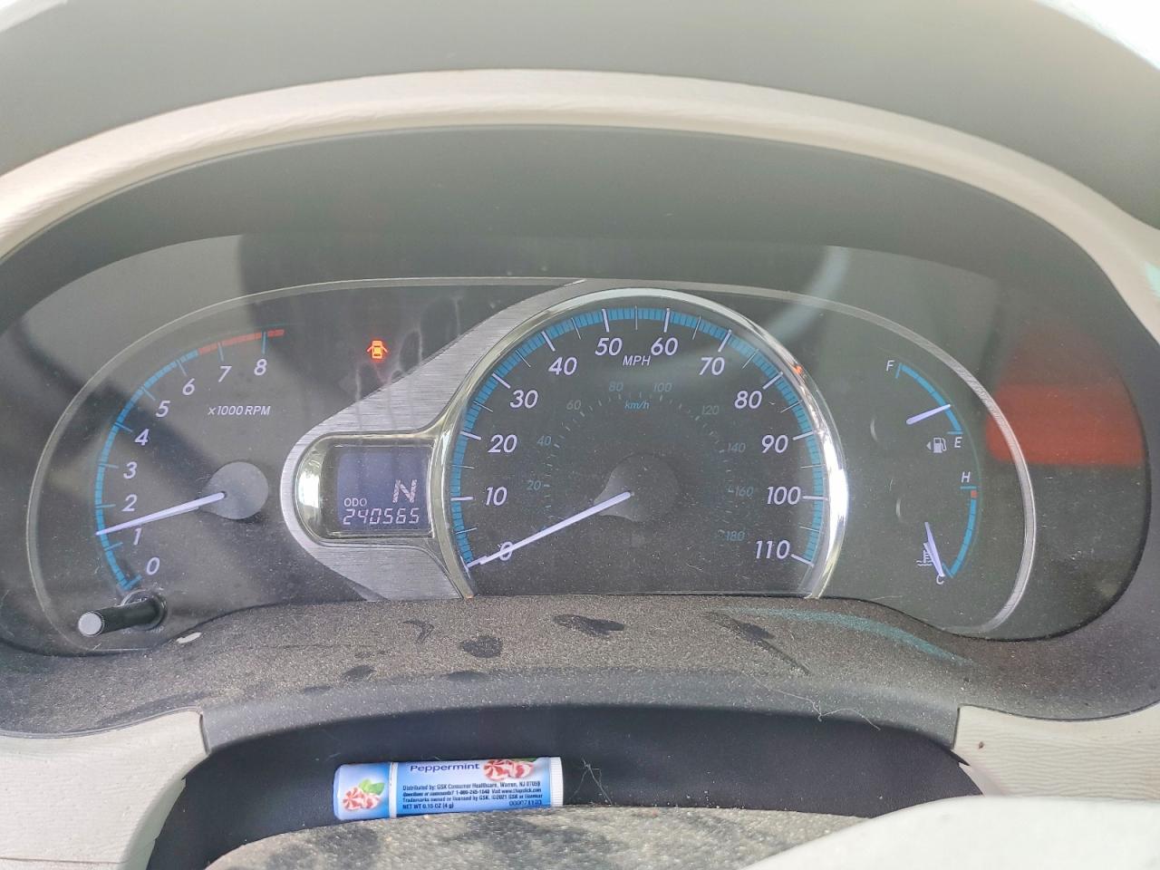 2012 Toyota Sienna Xle 8-passenger Белый vin: 5TDYK3DC6CS259001