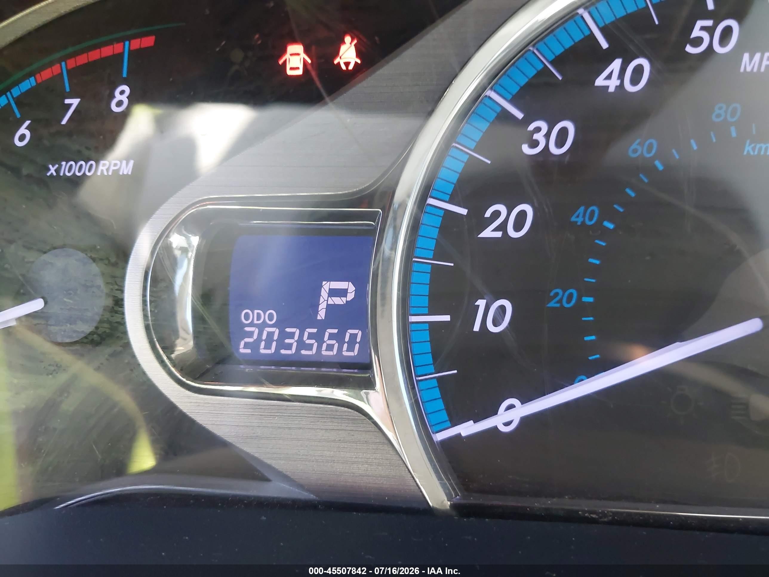 2013 Toyota Sienna Xle V6 8 Passenger Blue vin: 5TDYK3DC6DS363246