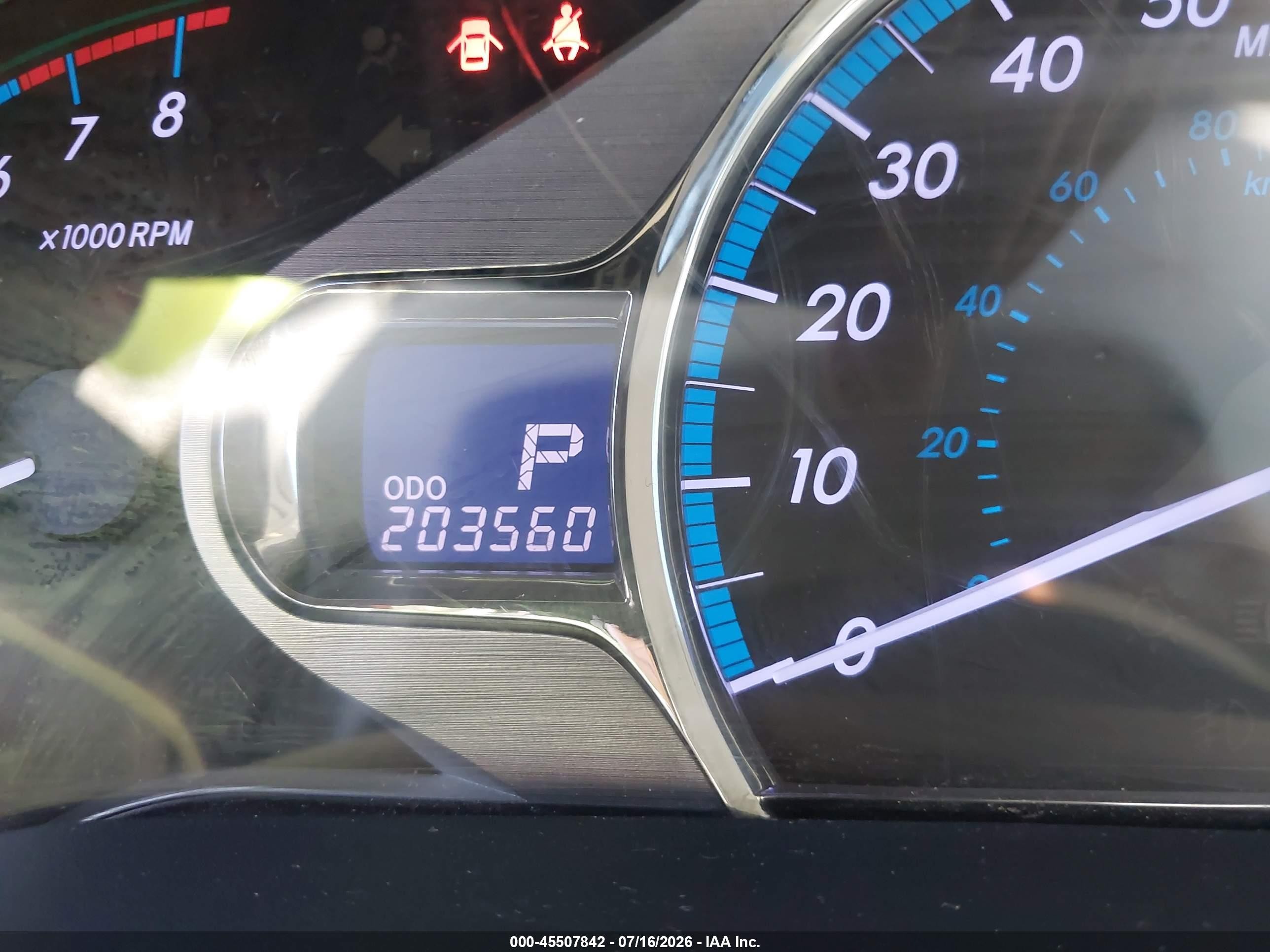 2013 Toyota Sienna Xle V6 8 Passenger Blue vin: 5TDYK3DC6DS363246