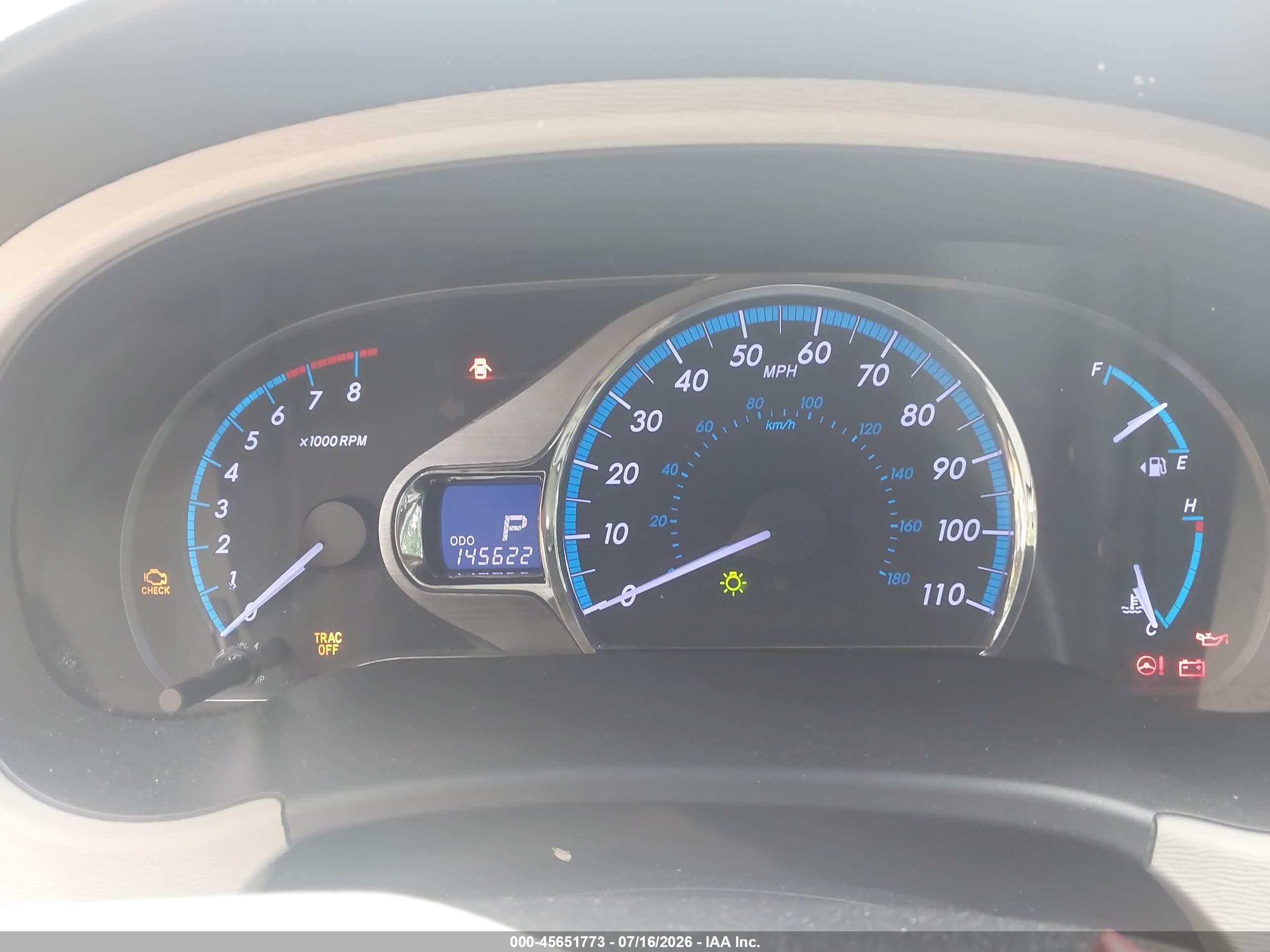 2014 Toyota Sienna Xle V6 8 Passenger Blue vin: 5TDYK3DC6ES436214