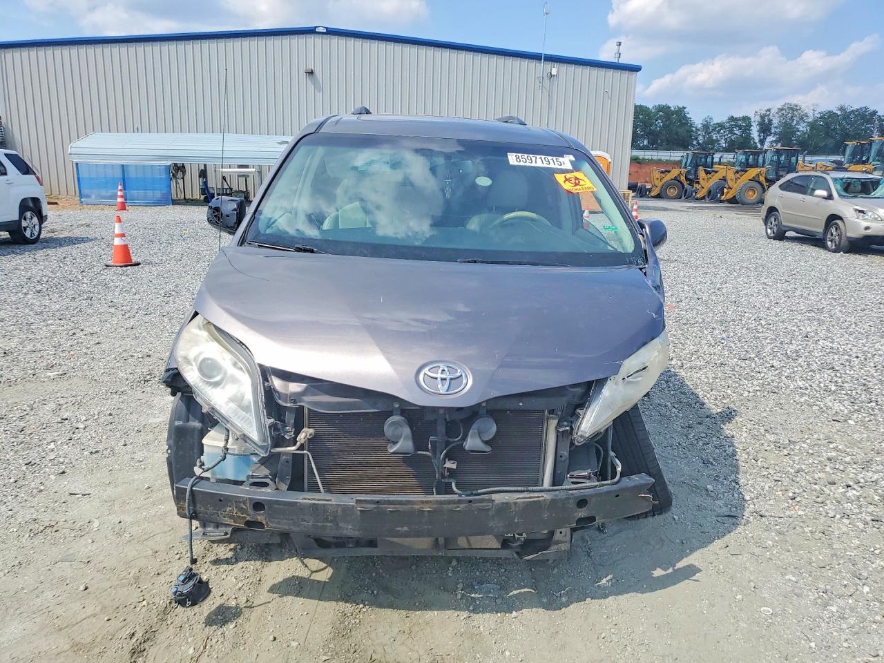 2014 Toyota Sienna Xle 8-passenger Gray vin: 5TDYK3DC6ES457998