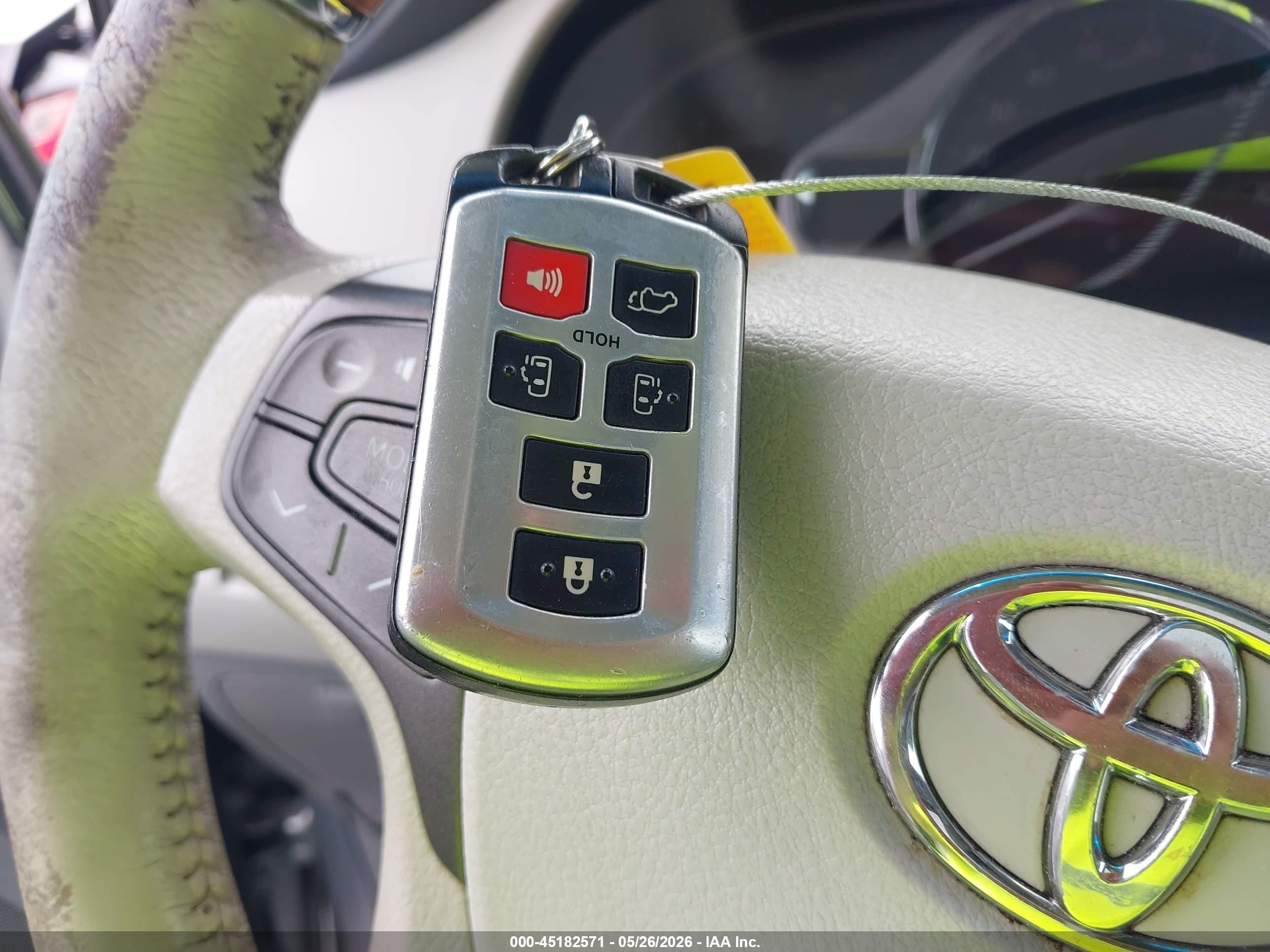 2014 Toyota Sienna Limited V6 7 Passenger Бирюзовый vin: 5TDYK3DC6ES460531