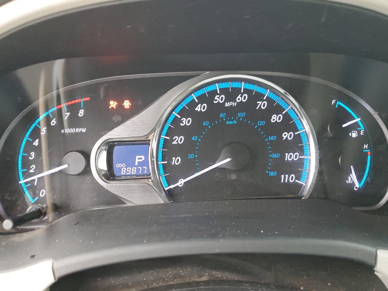 2014 Toyota Sienna Xle 8-passenger Blue vin: 5TDYK3DC6ES508836
