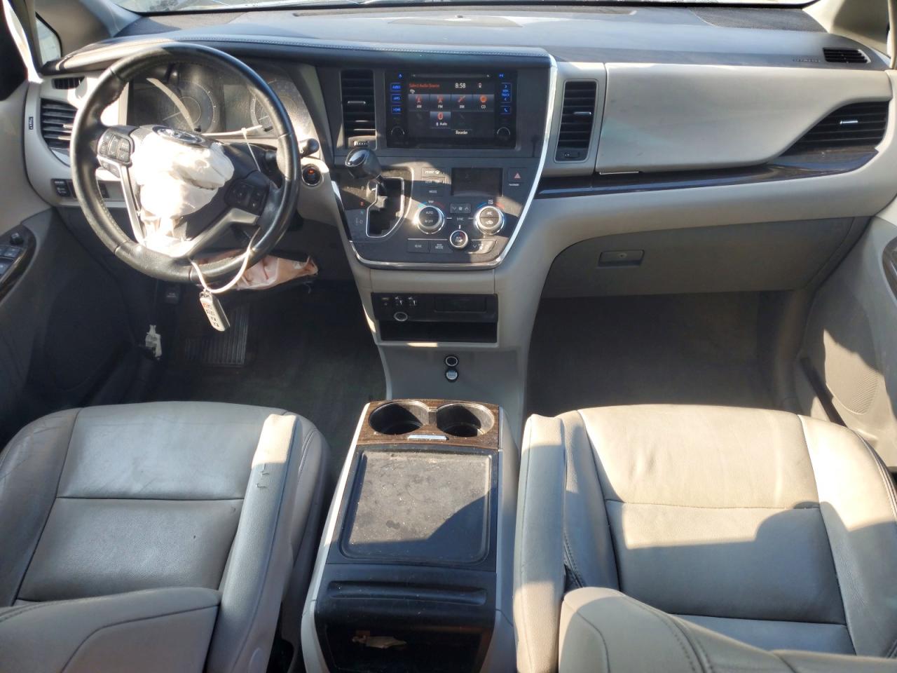 2015 Toyota Sienna Xle 8-passenger Gray vin: 5TDYK3DC6FS530966