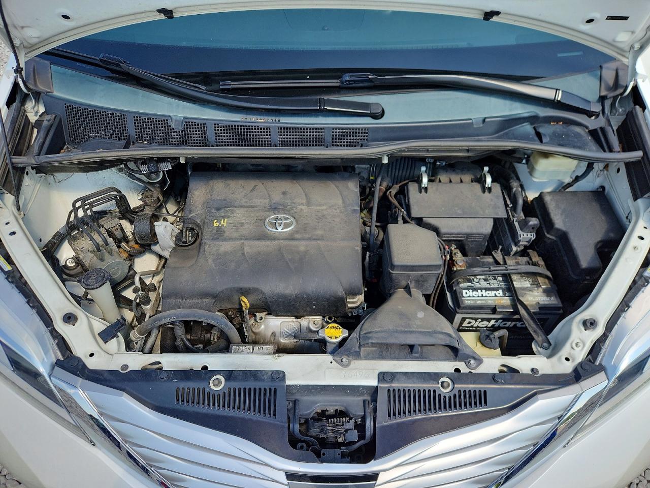 2015 Toyota Sienna Limited Premium 7-passenger Белый vin: 5TDYK3DC6FS568245