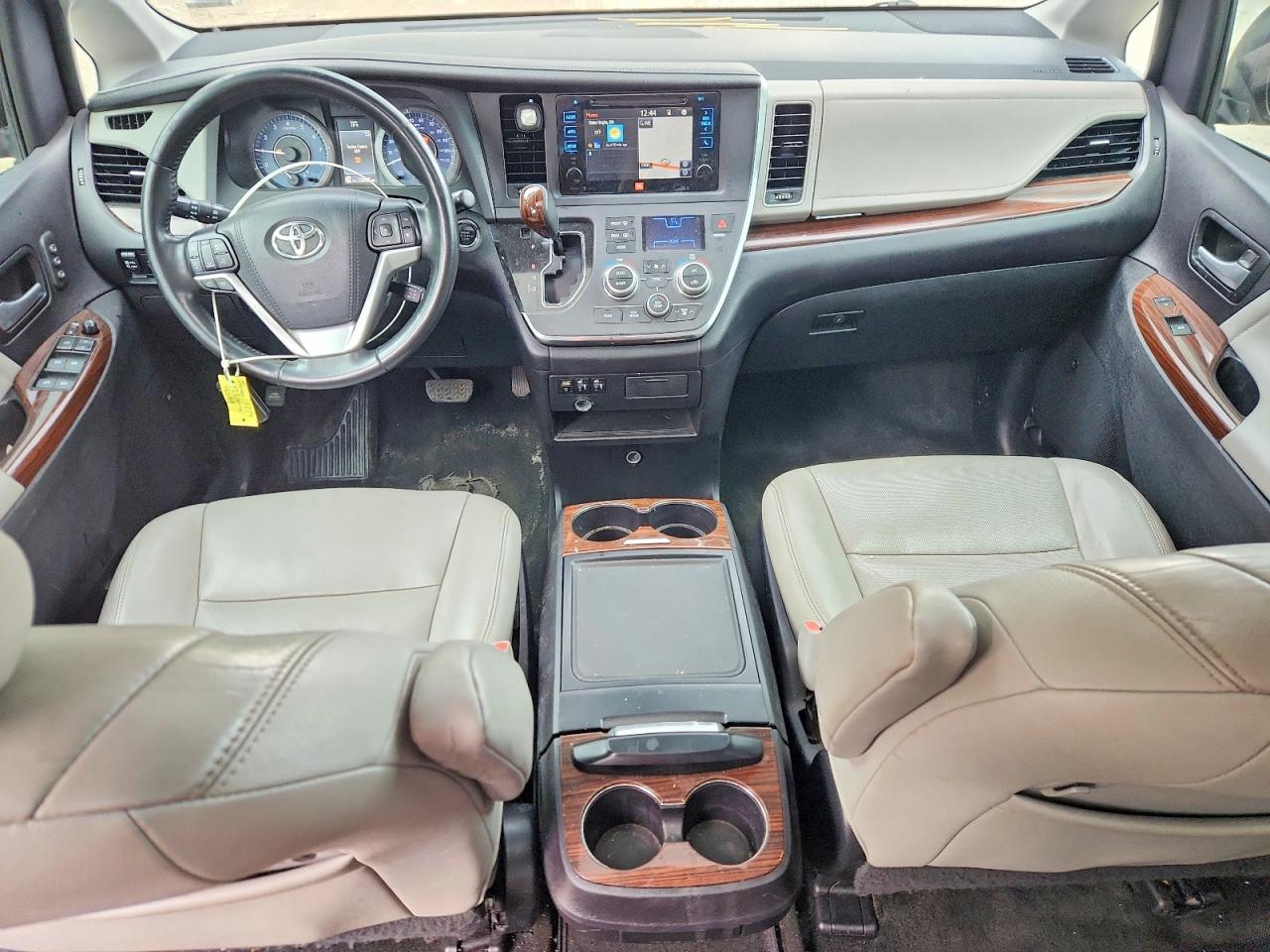 2015 Toyota Sienna Limited 7-passenger Gray vin: 5TDYK3DC6FS572960