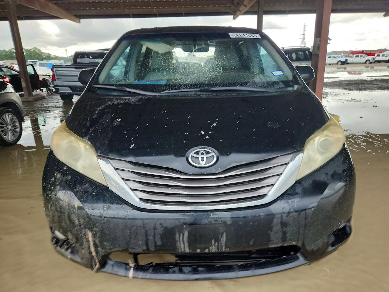 2015 Toyota Sienna Xle 8-passenger Black vin: 5TDYK3DC6FS581397
