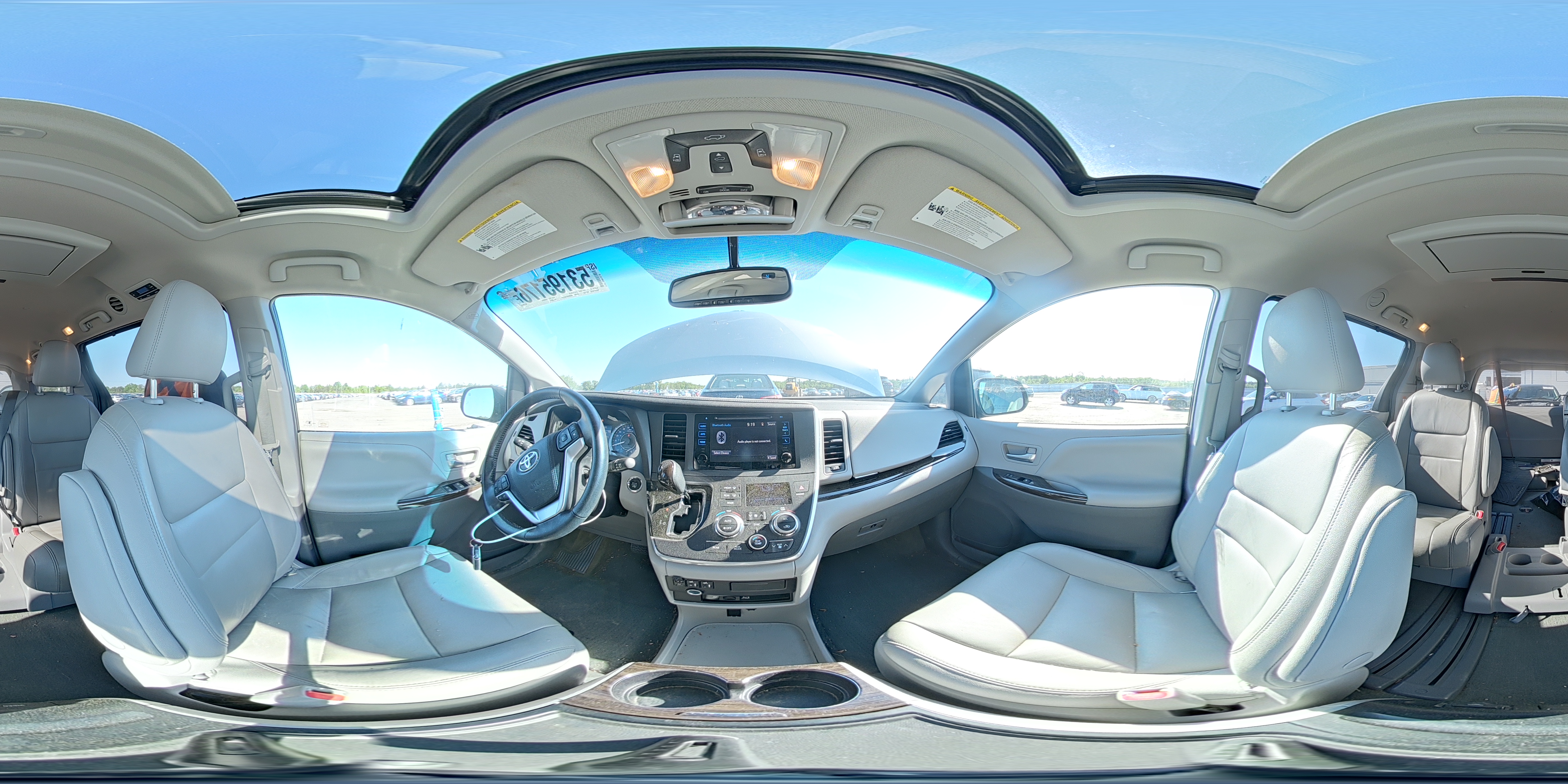 2015 Toyota Sienna Xle Premium 8-passenger Silver vin: 5TDYK3DC6FS635877