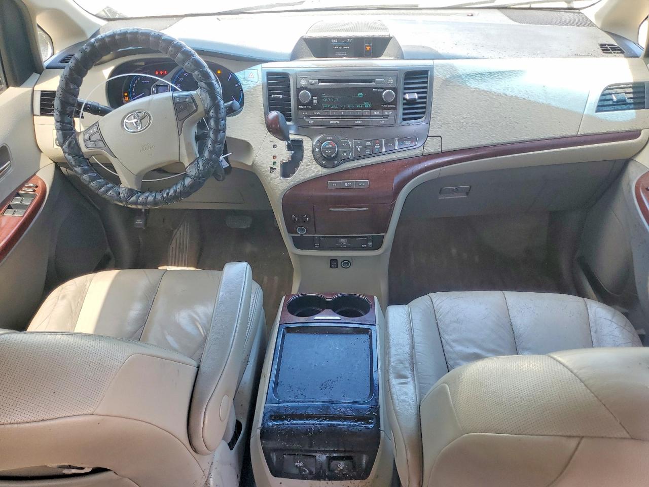 2011 Toyota Sienna Xle 8-passenger Зеленый vin: 5TDYK3DC7BS129632