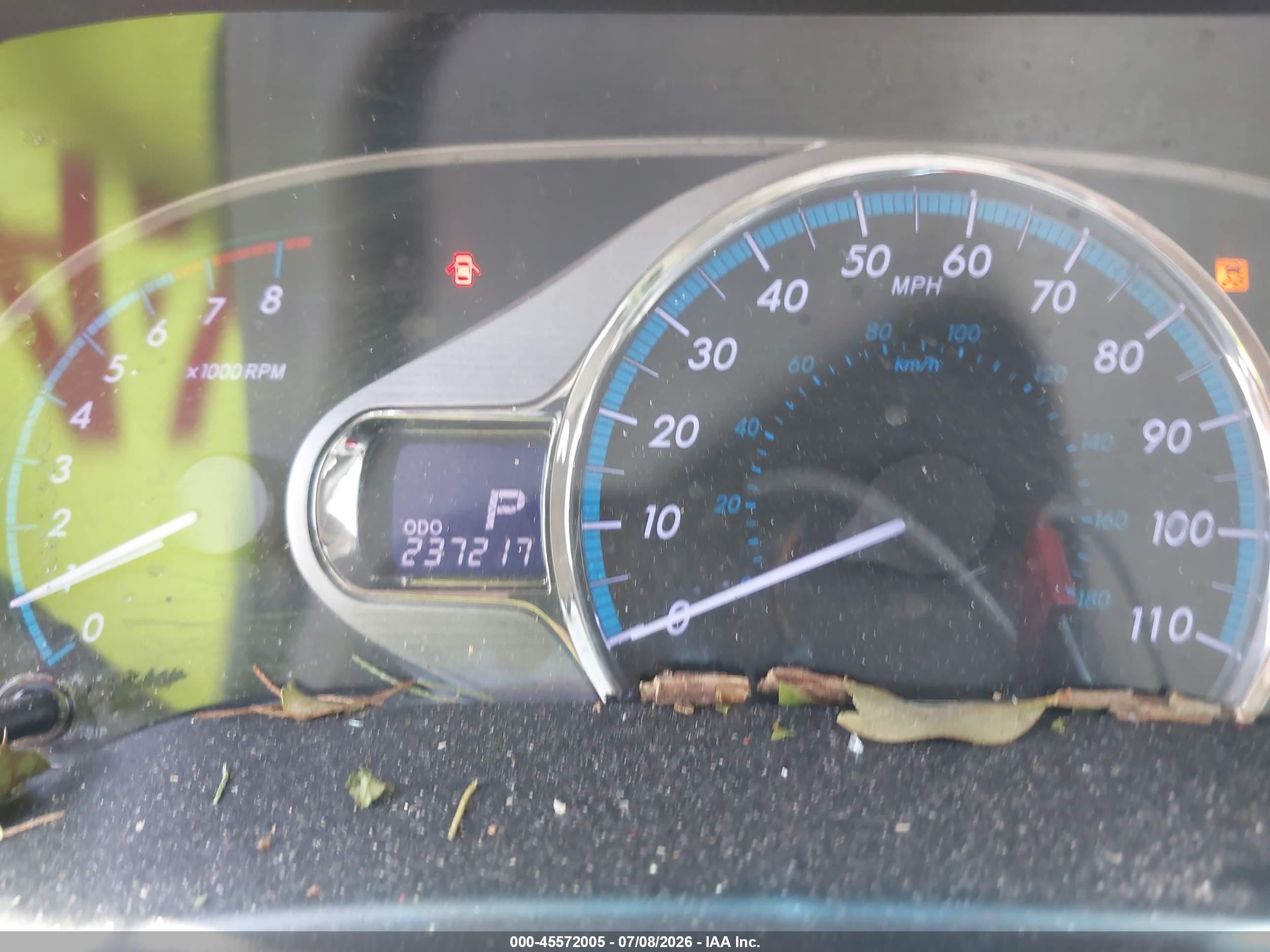 2013 Toyota Sienna Xle V6 8 Passenger Gray vin: 5TDYK3DC7DS372912
