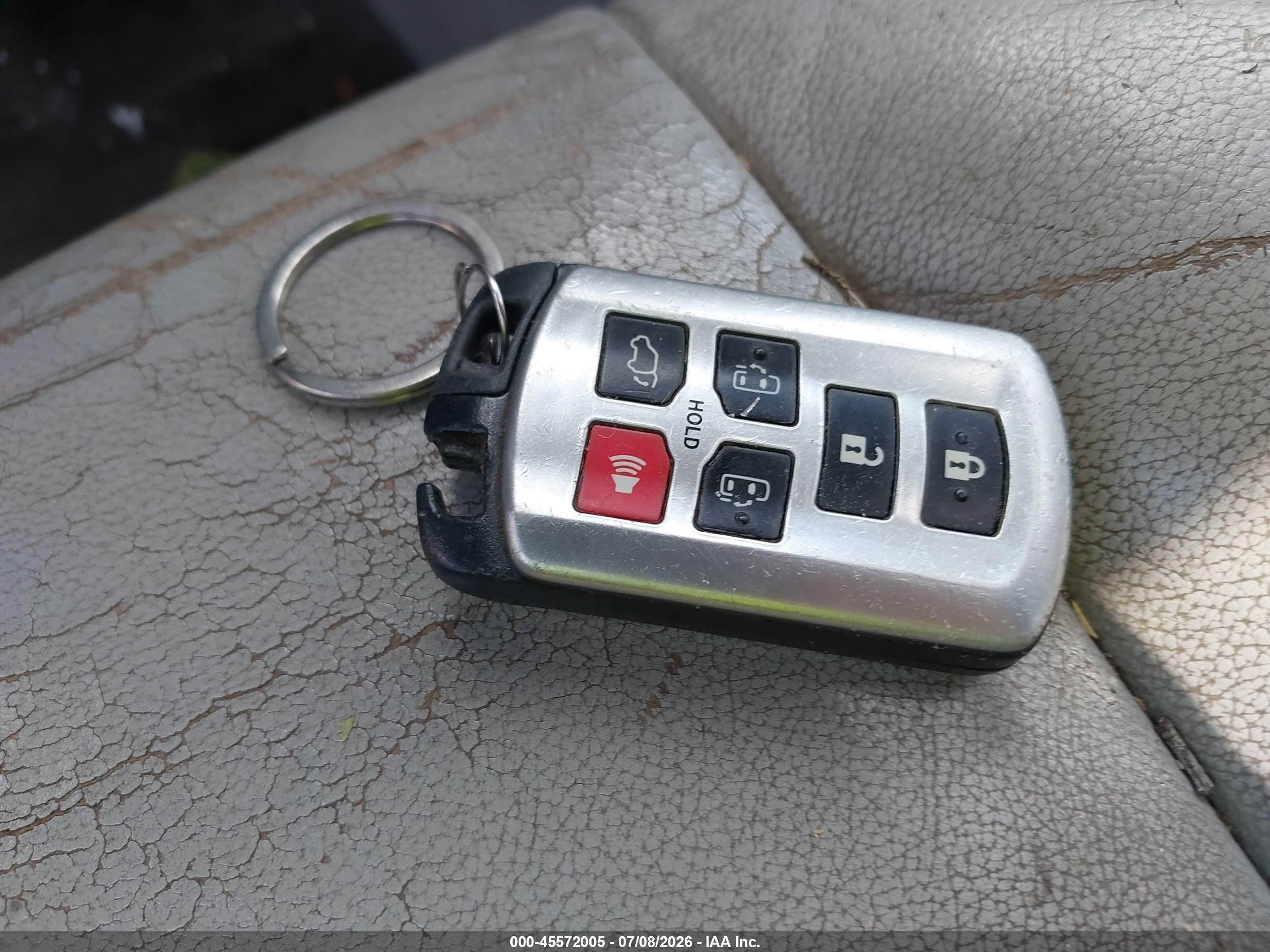 2013 Toyota Sienna Xle V6 8 Passenger Gray vin: 5TDYK3DC7DS372912