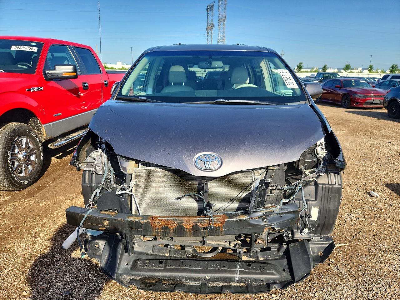 2014 Toyota Sienna Xle 8-passenger Gray vin: 5TDYK3DC7ES418398