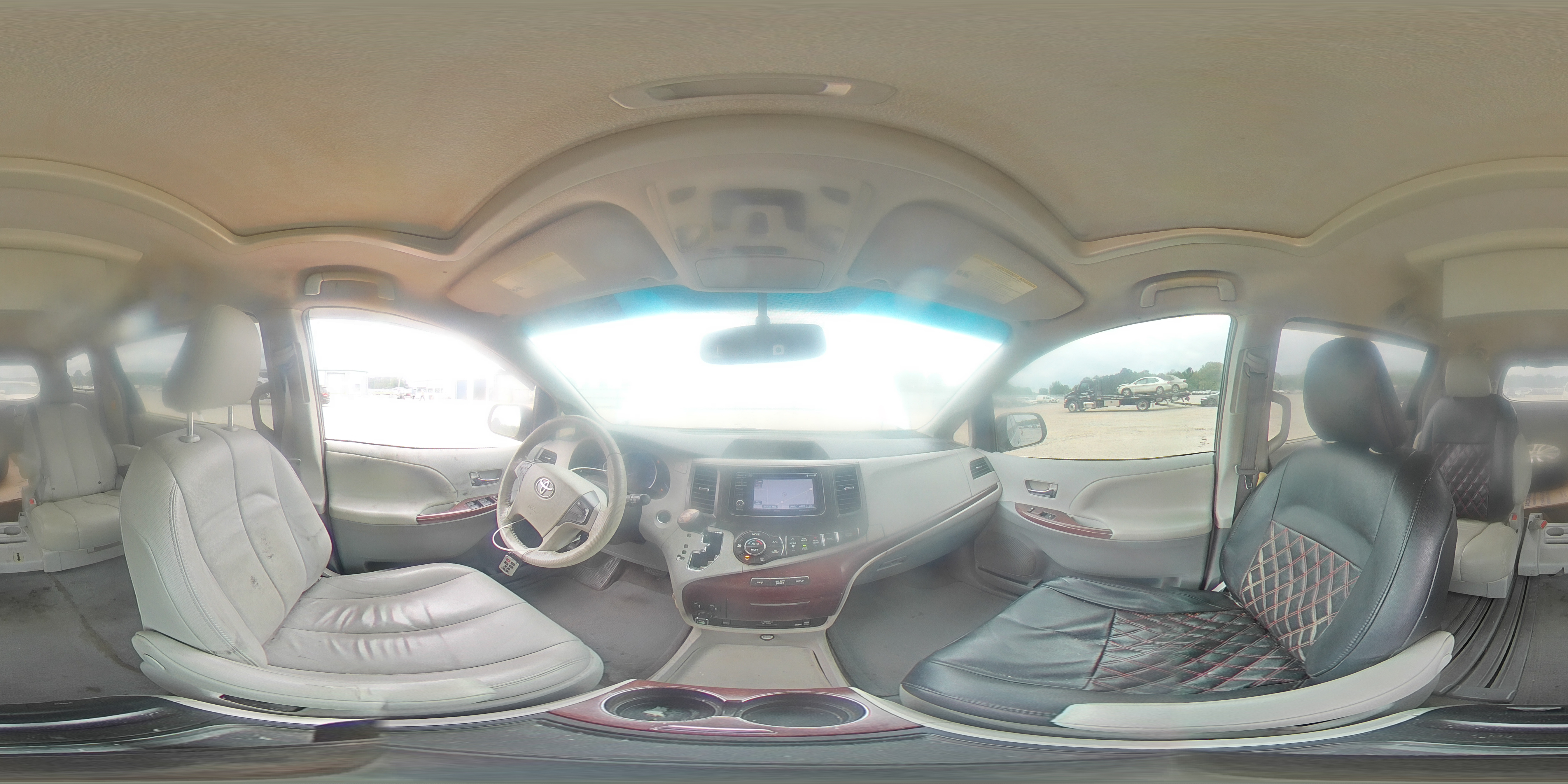 2014 Toyota Sienna Xle 8-passenger Gray vin: 5TDYK3DC7ES442202