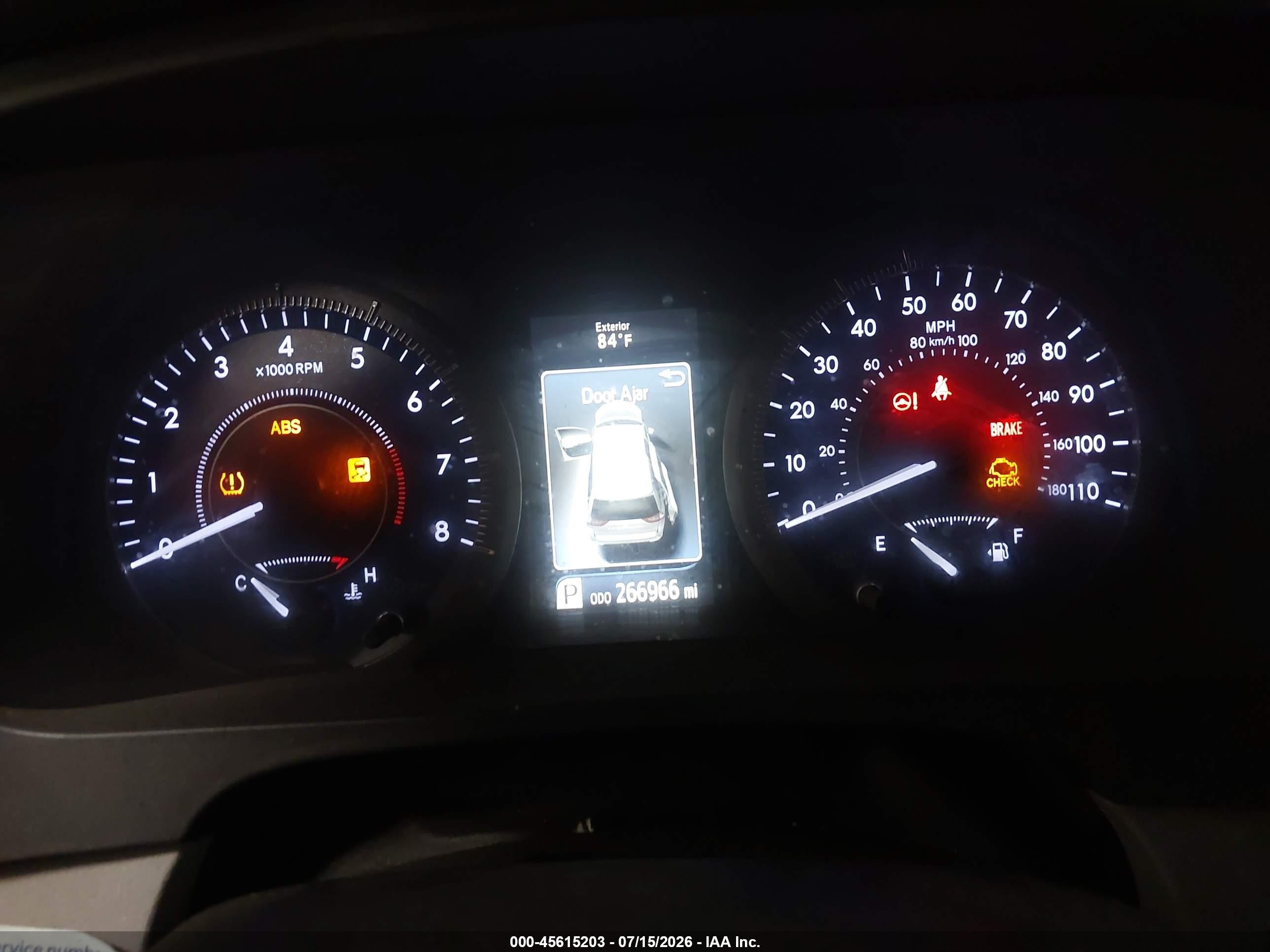 2015 Toyota Sienna Xle 8 Passenger Gray vin: 5TDYK3DC7FS533875