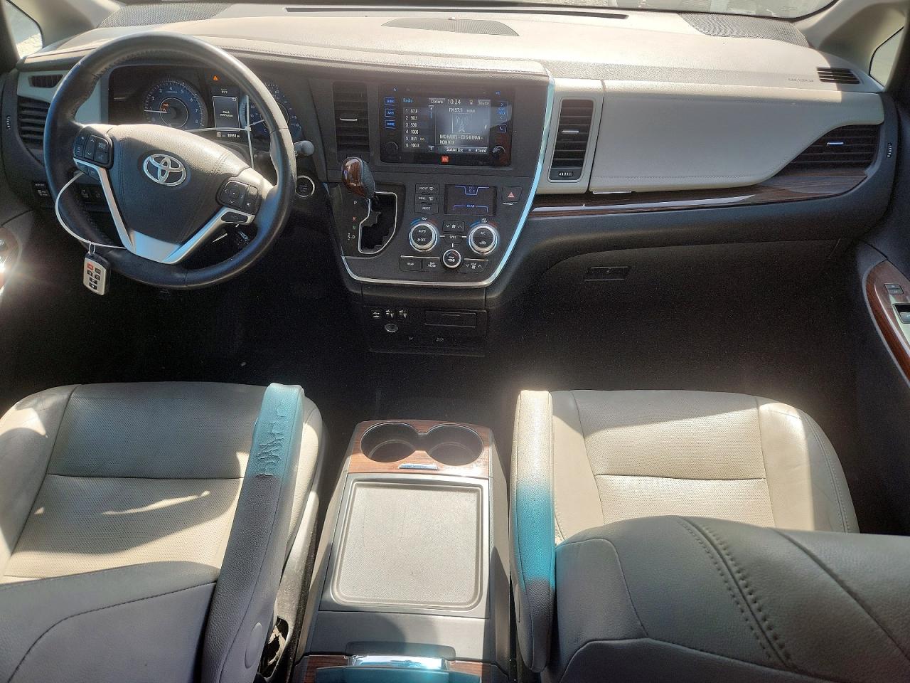 2015 Toyota Sienna Limited Premium 7-passenger Black vin: 5TDYK3DC7FS541796