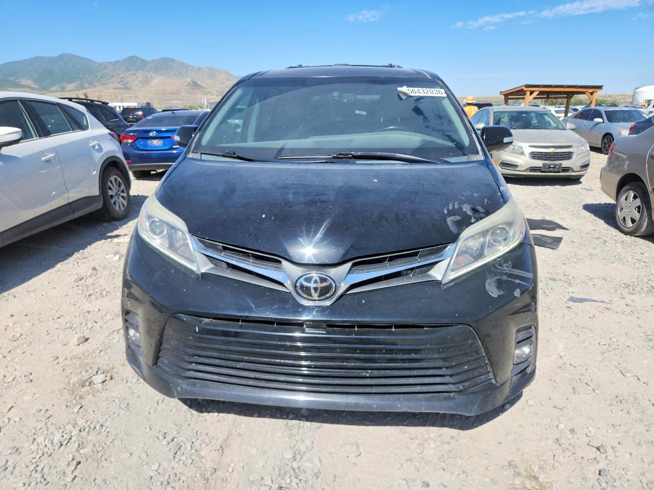 2015 Toyota Sienna Limited Premium 7-passenger Black vin: 5TDYK3DC7FS541796
