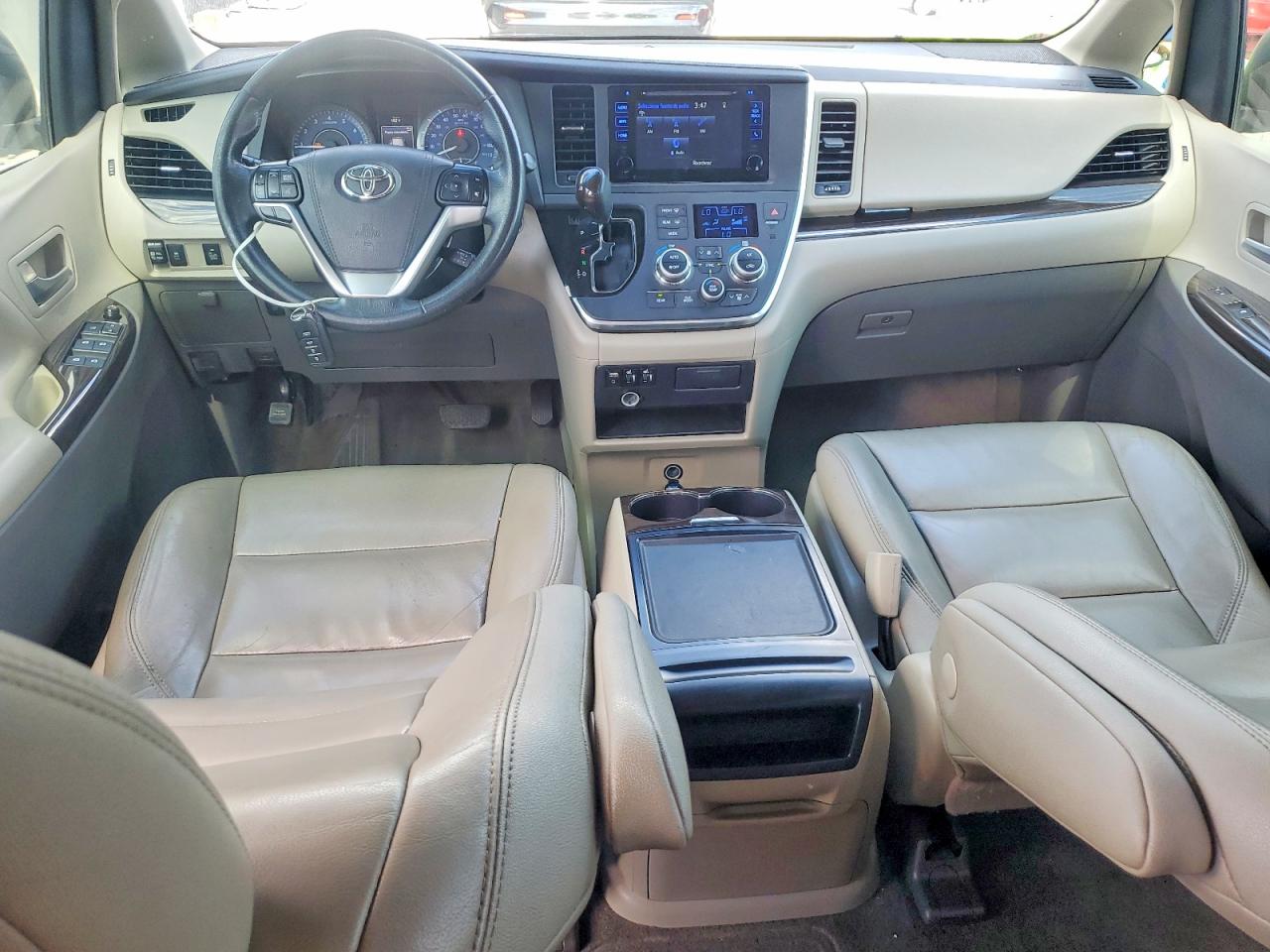 2015 Toyota Sienna Xle 8-passenger Gold vin: 5TDYK3DC7FS560073