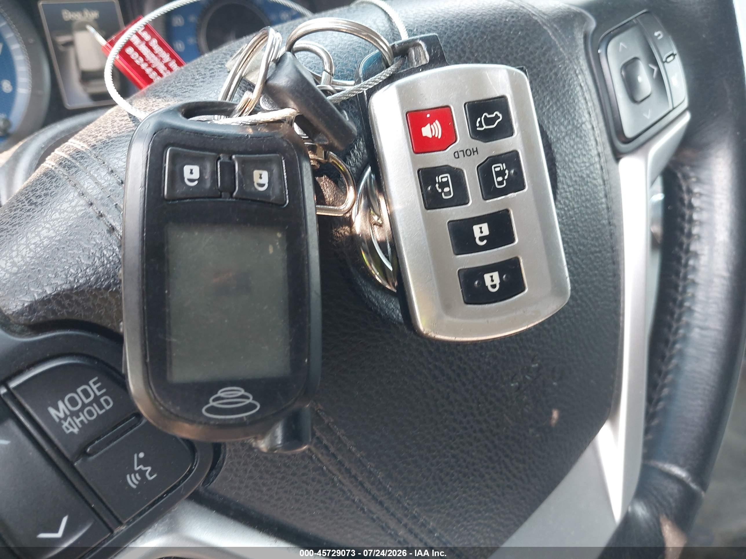 2015 Toyota Sienna Xle 8 Passenger Gray vin: 5TDYK3DC7FS612754
