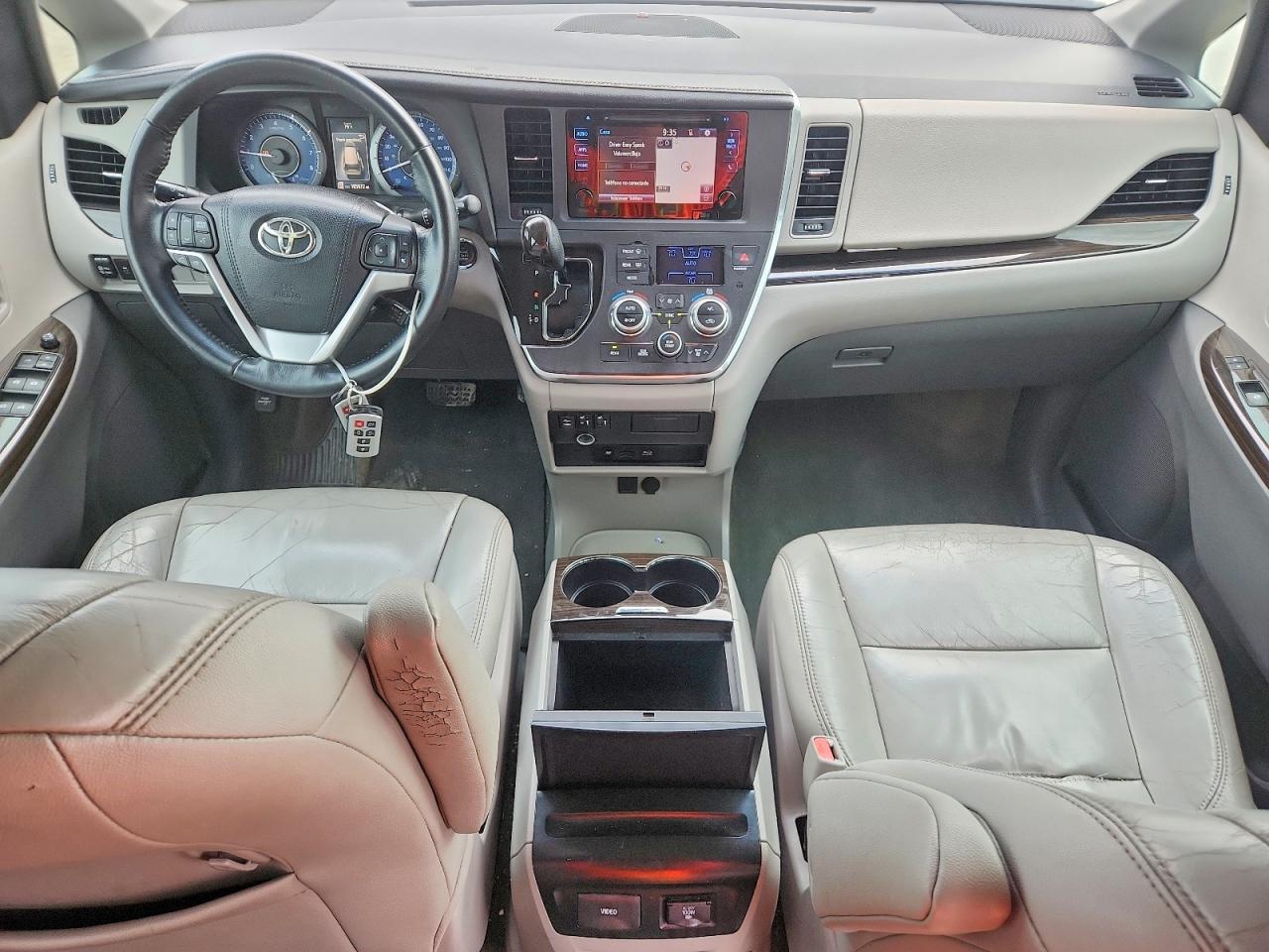 2015 Toyota Sienna Xle Premium 8-passenger Серый vin: 5TDYK3DC7FS660027