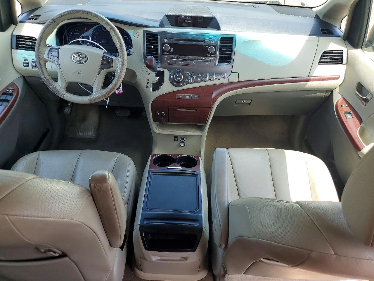 2013 Toyota Sienna Xle 8-passenger Charcoal vin: 5TDYK3DC8DS336985