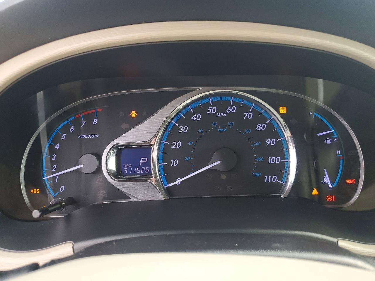 2013 Toyota Sienna Xle 8-passenger Charcoal vin: 5TDYK3DC8DS336985