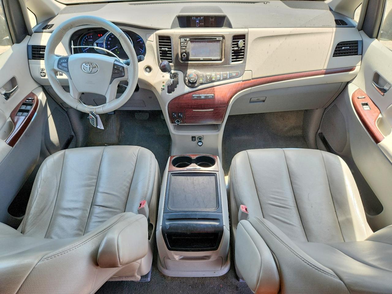 2014 Toyota Sienna Xle 8-passenger Gray vin: 5TDYK3DC8ES425246