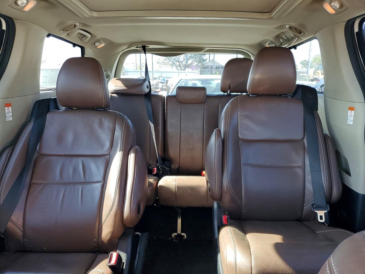 2015 Toyota Sienna Limited 7-passenger White vin: 5TDYK3DC8FS627926