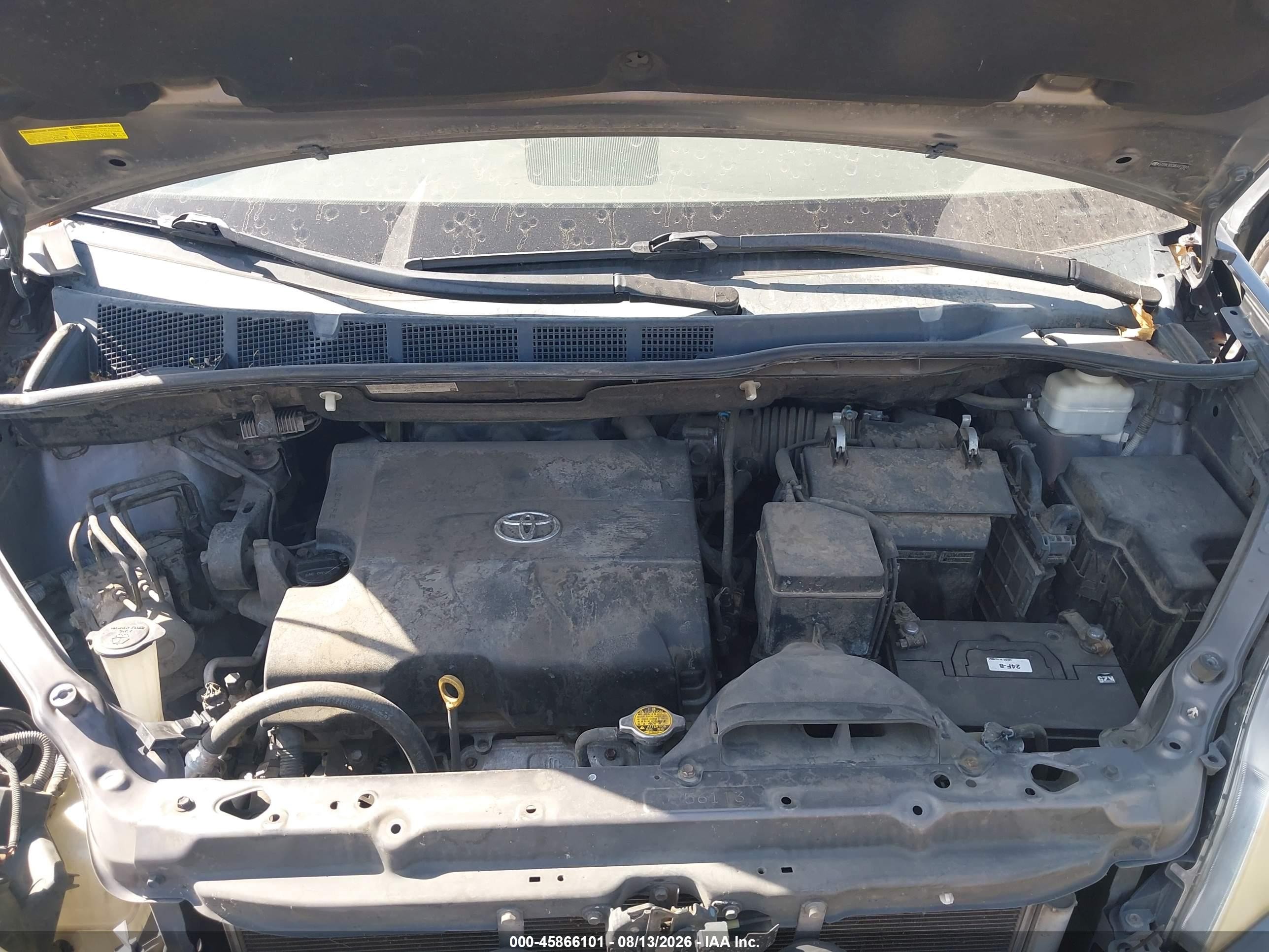 2011 Toyota Sienna Xle V6 Серый vin: 5TDYK3DC9BS072849