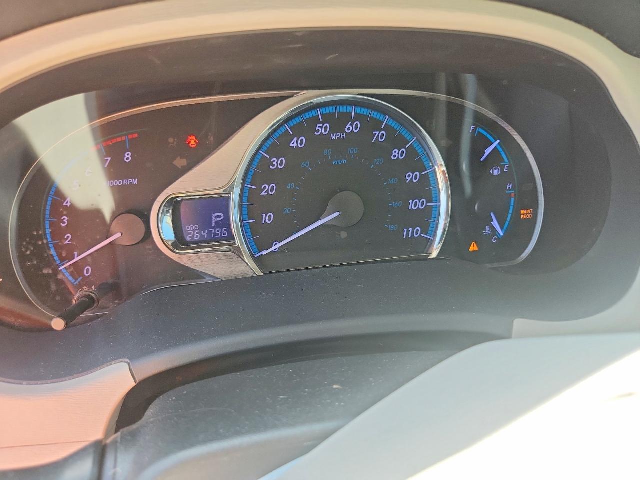 2012 Toyota Sienna Xle 8-passenger Blue vin: 5TDYK3DC9CS240989